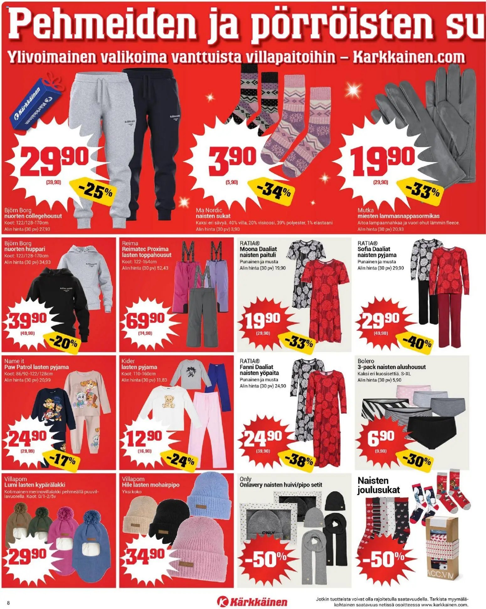 Kärkkäinen tarjoukset