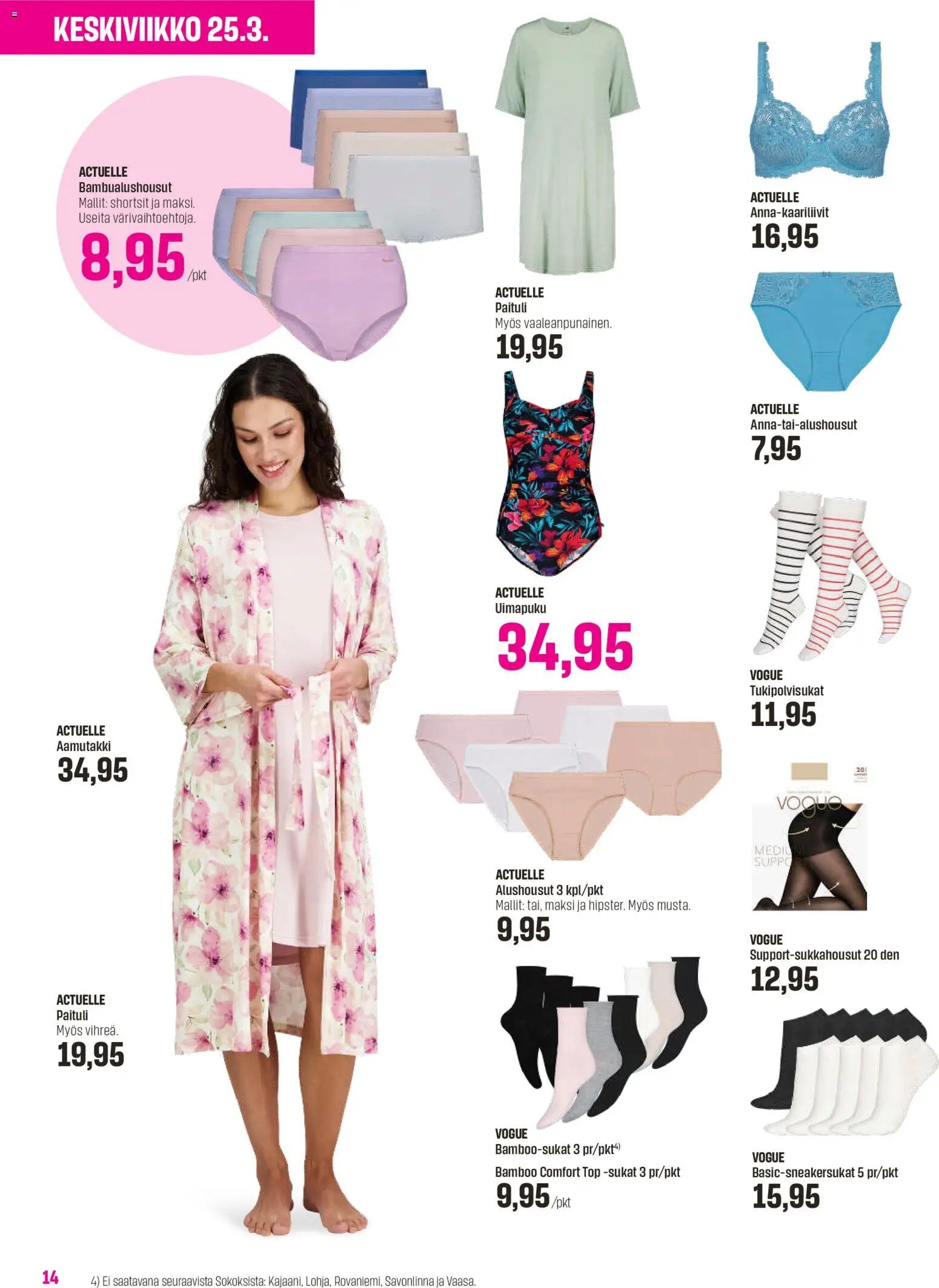 Sokos tarjoukset - Emotion 3plus1