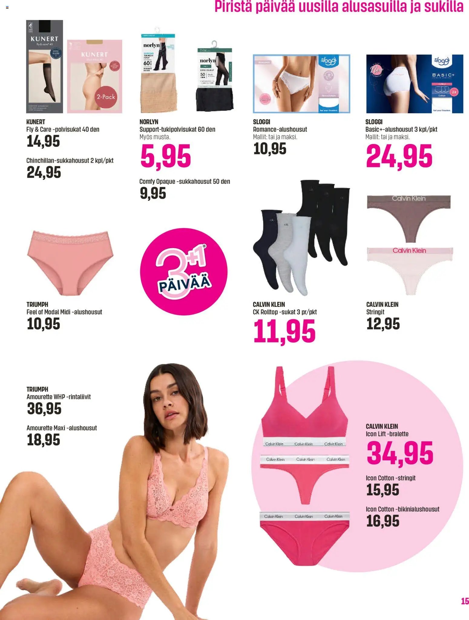 Sokos tarjoukset - Emotion 3plus1