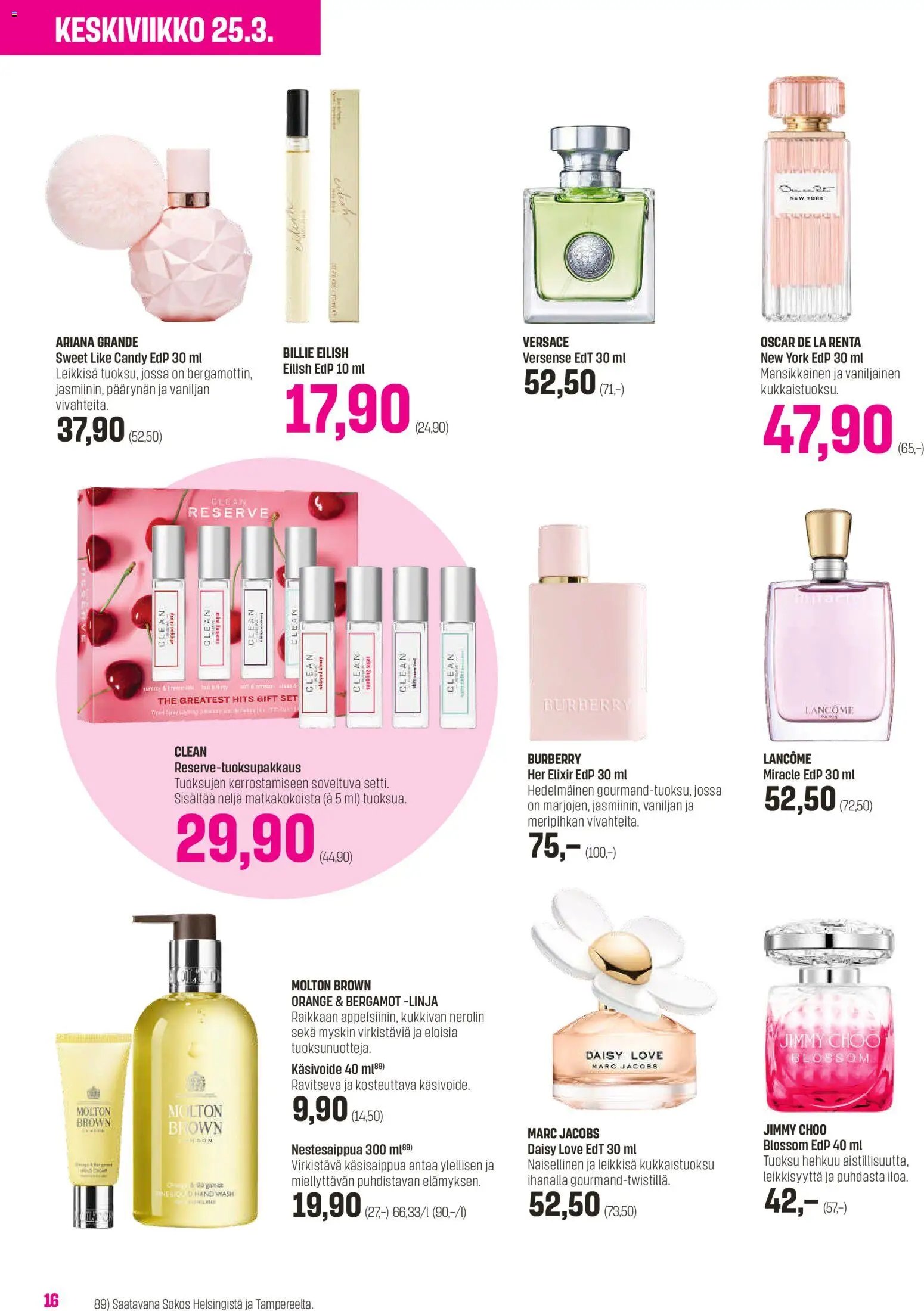 Sokos tarjoukset - Emotion 3plus1