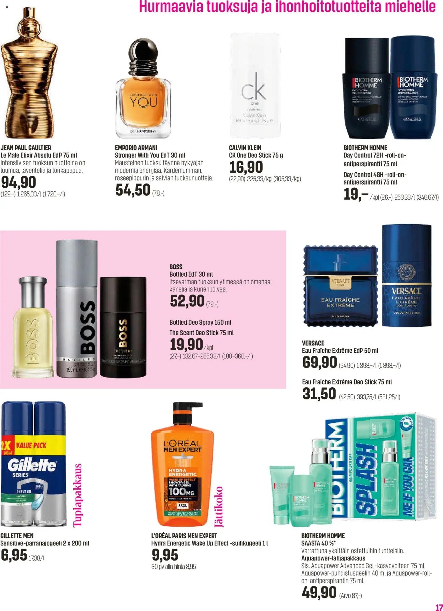 Sokos tarjoukset - Emotion 3plus1