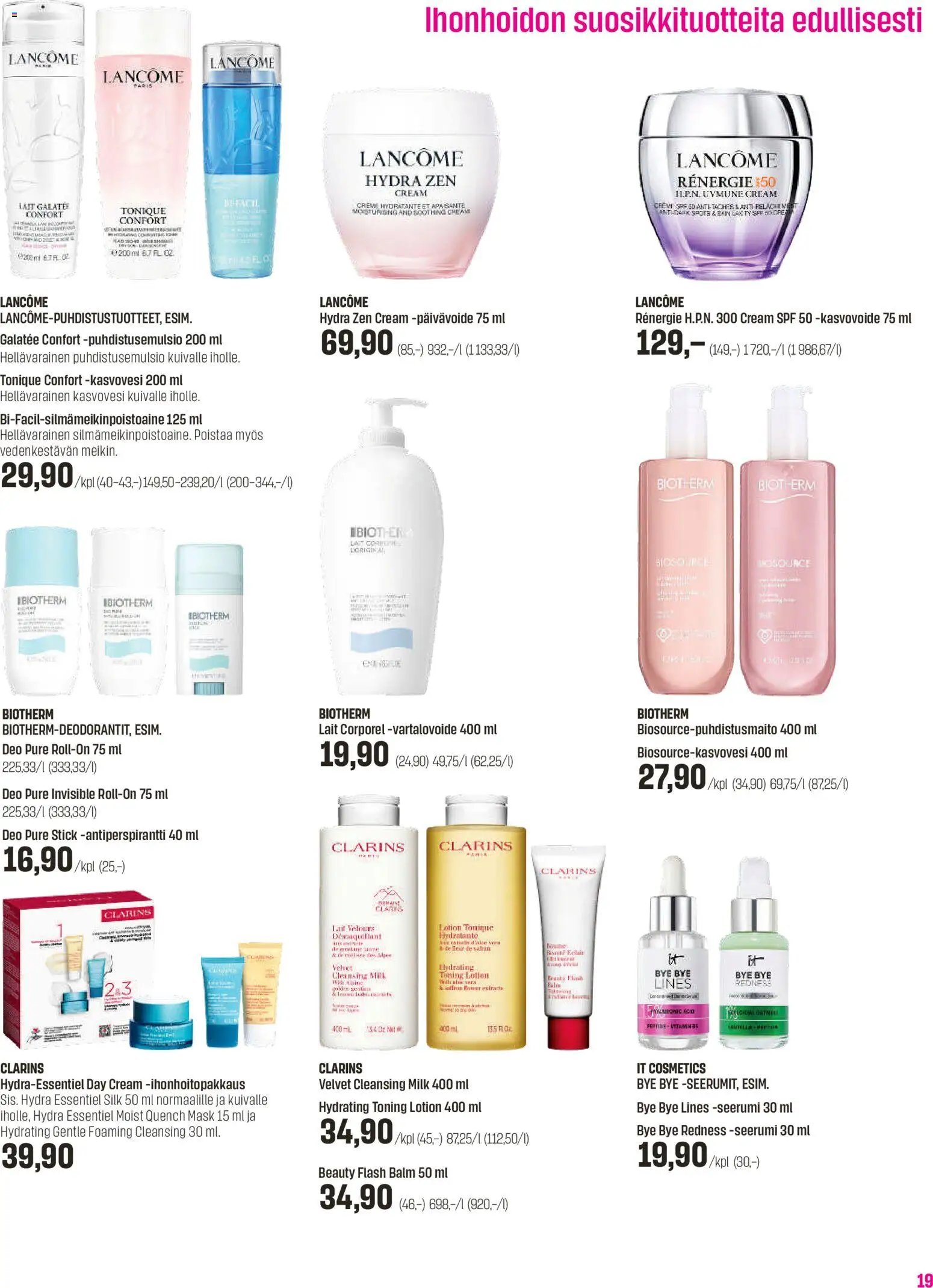 Sokos tarjoukset - Emotion 3plus1