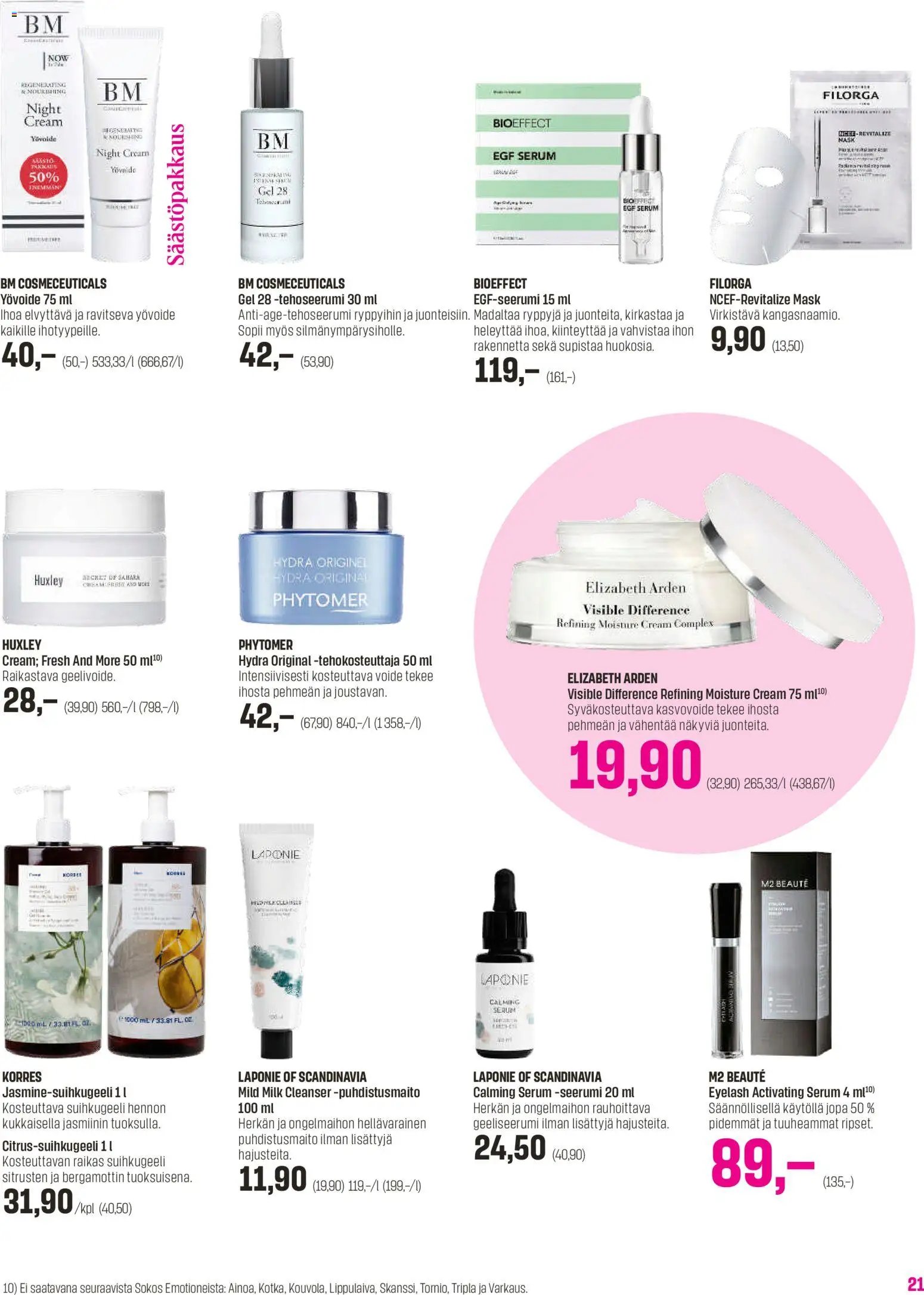 Sokos tarjoukset - Emotion 3plus1