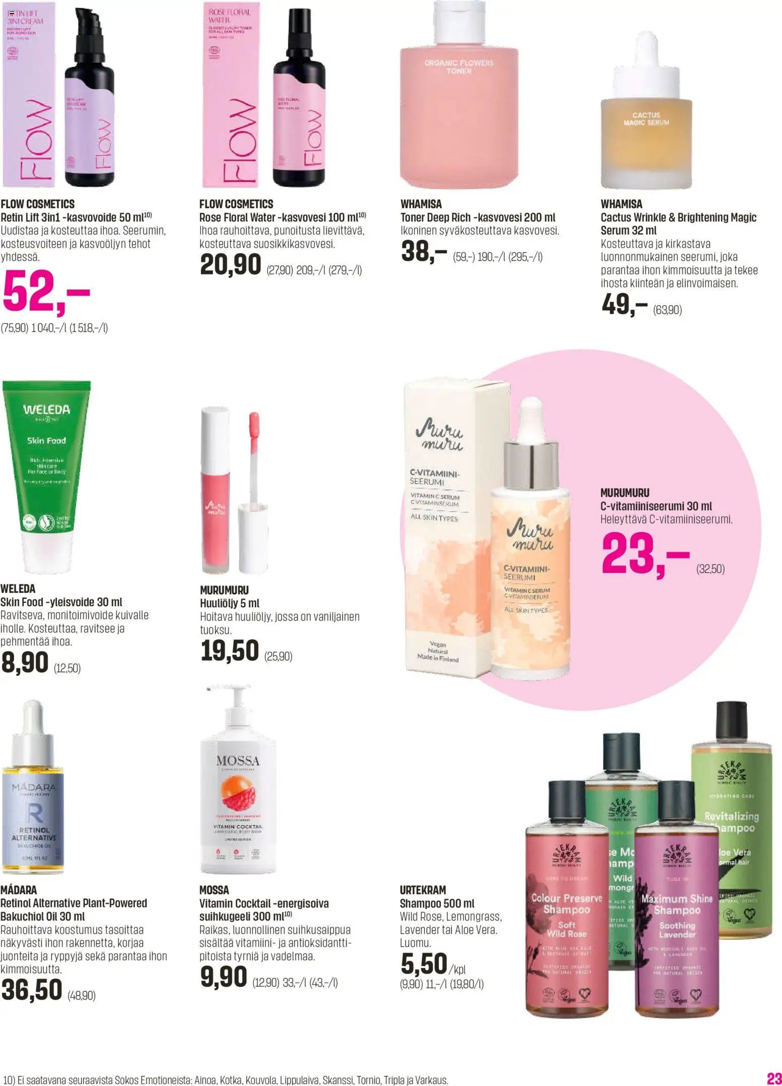 Sokos tarjoukset - Emotion 3plus1