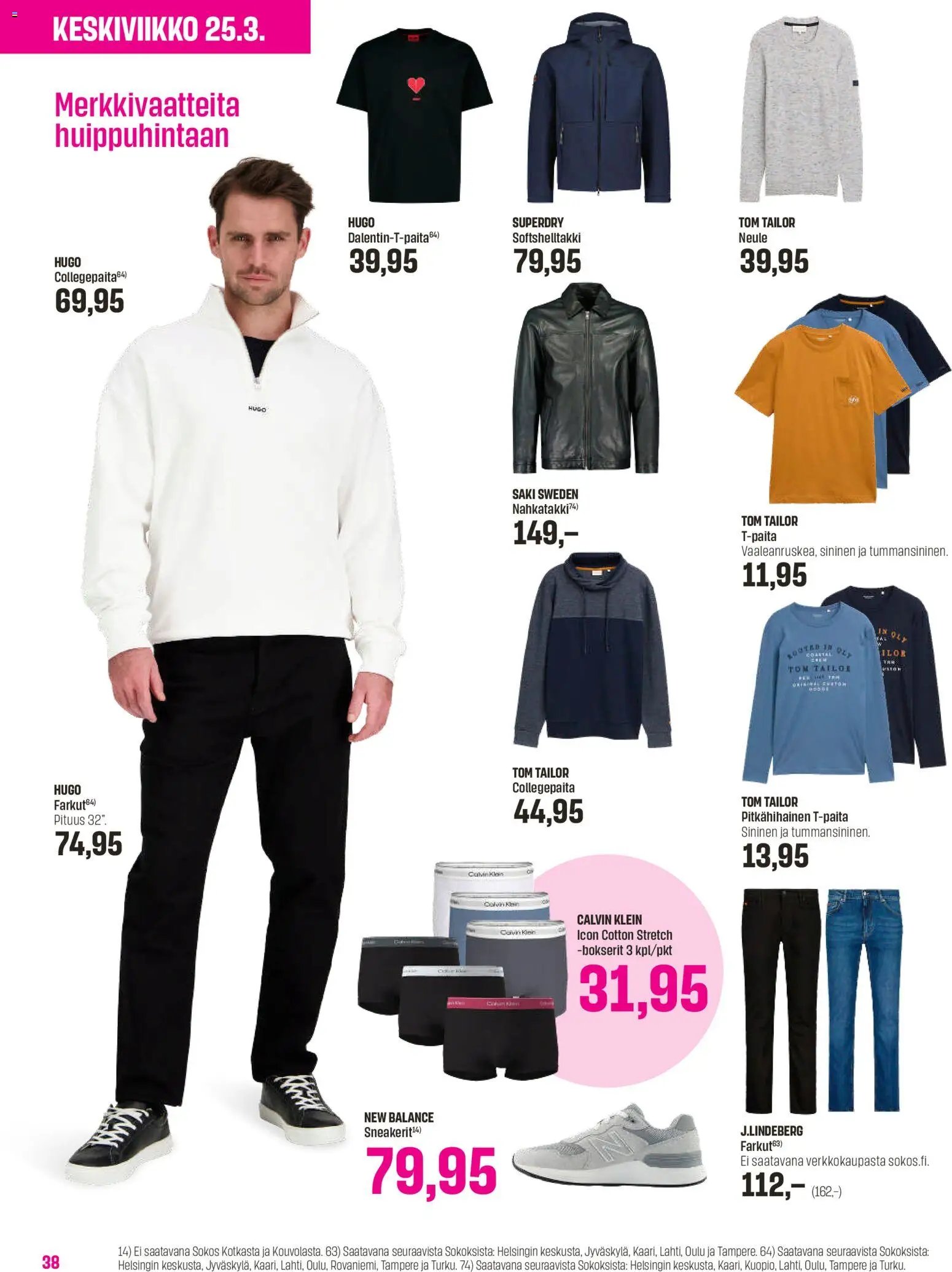 Sokos tarjoukset - Emotion 3plus1