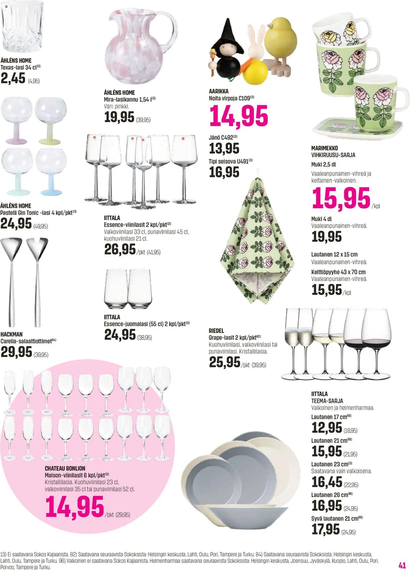 Sokos tarjoukset - Emotion 3plus1