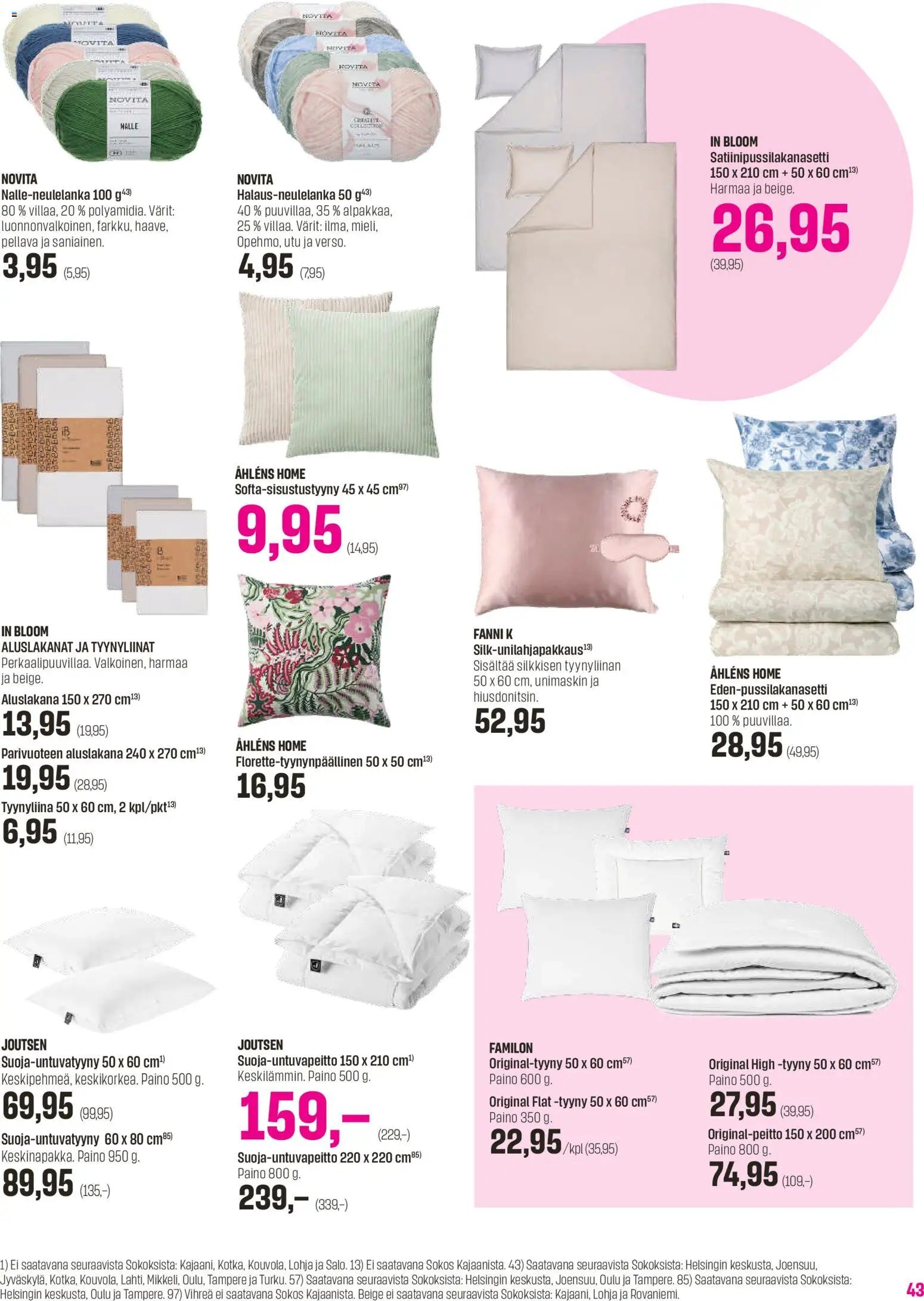 Sokos tarjoukset - Emotion 3plus1