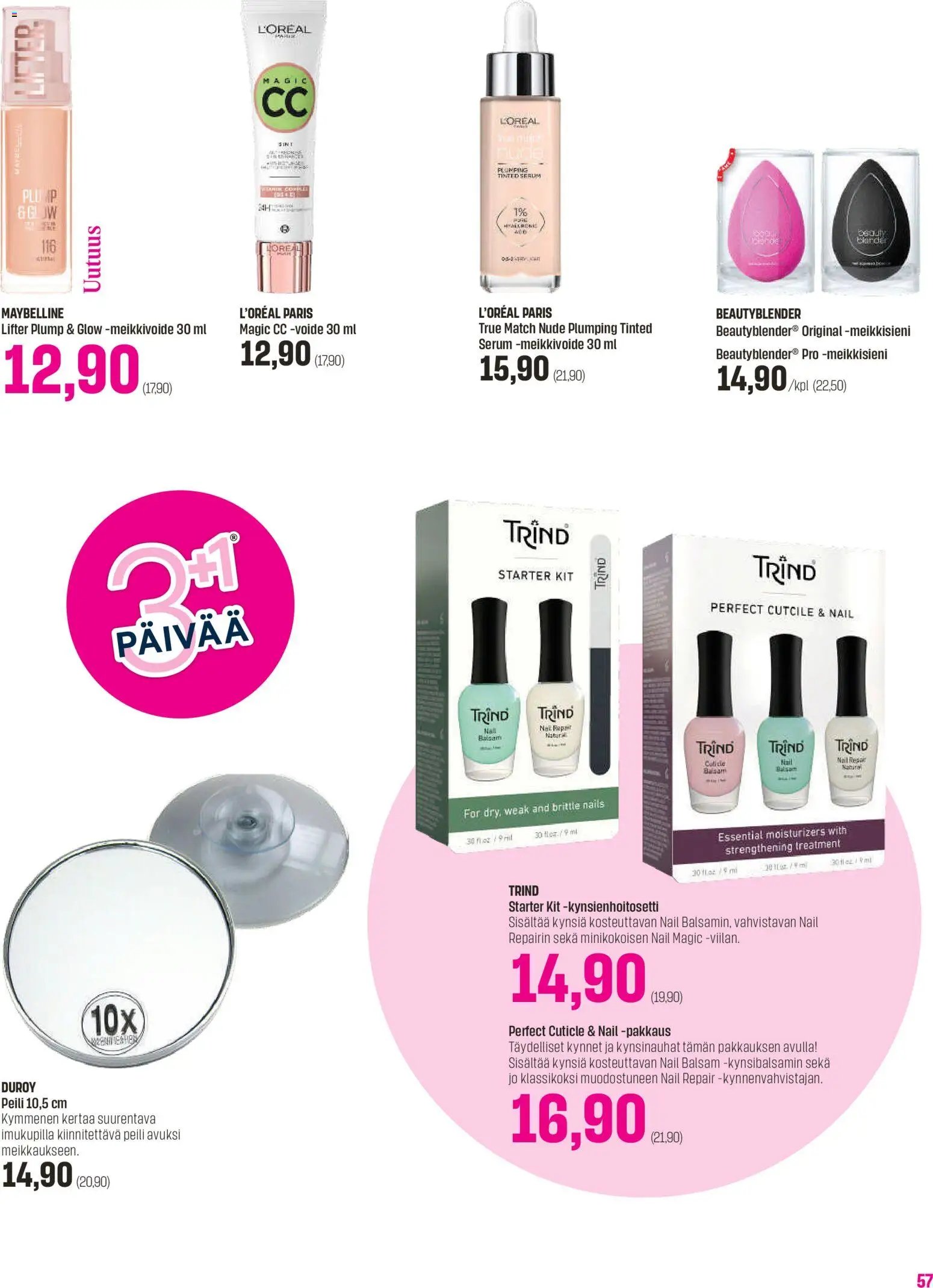 Sokos tarjoukset - Emotion 3plus1