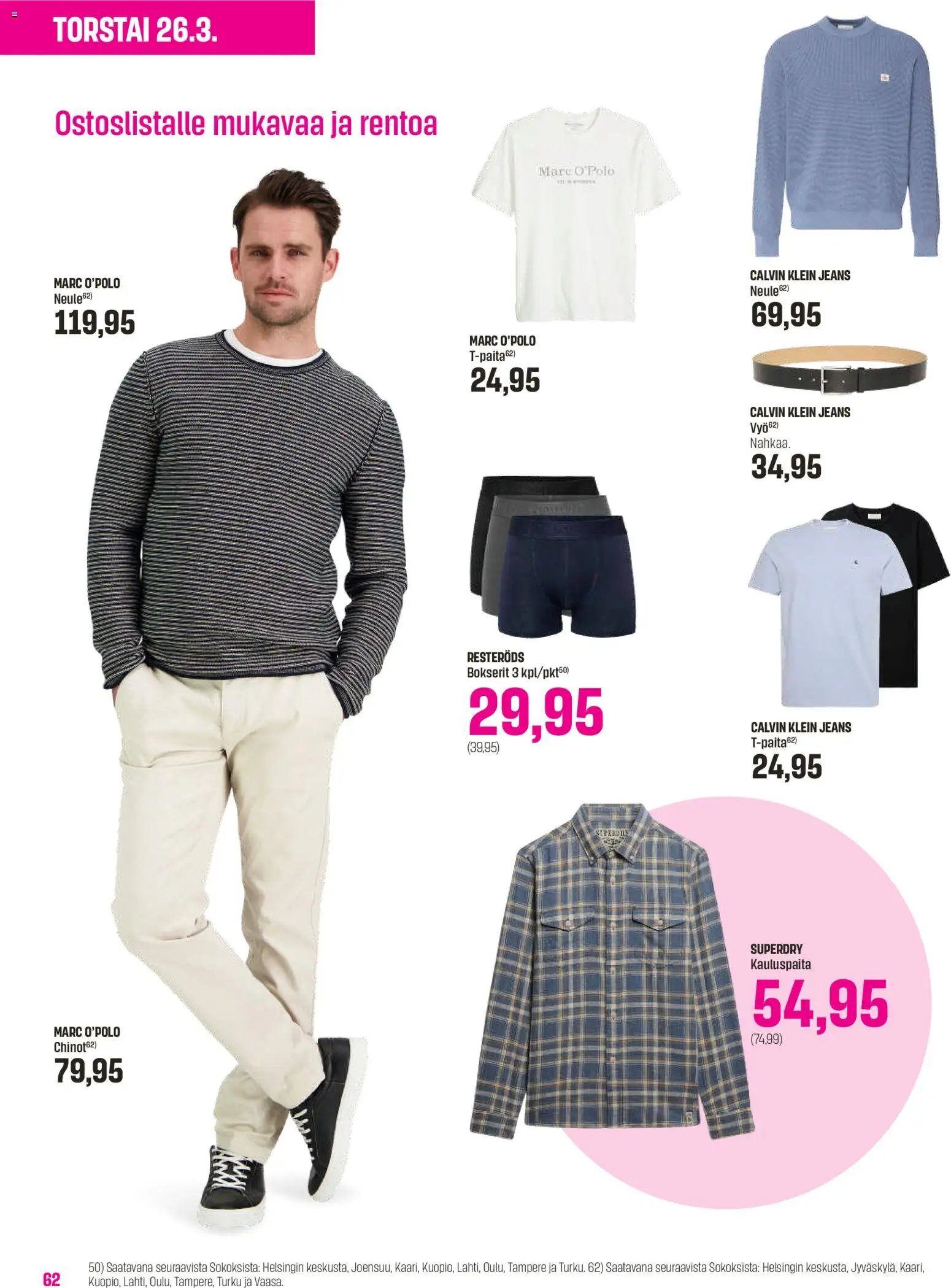 Sokos tarjoukset - Emotion 3plus1