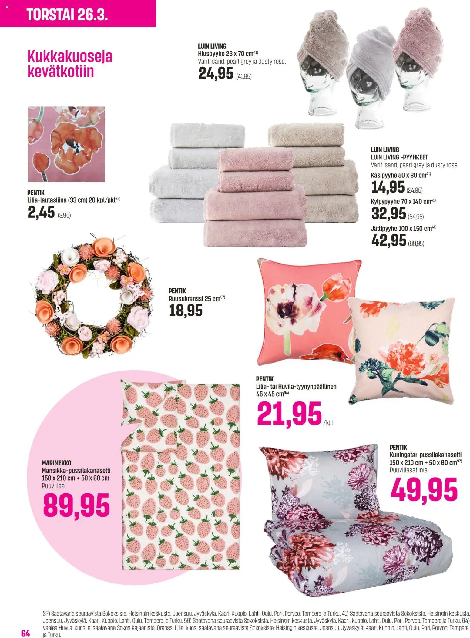 Sokos tarjoukset - Emotion 3plus1