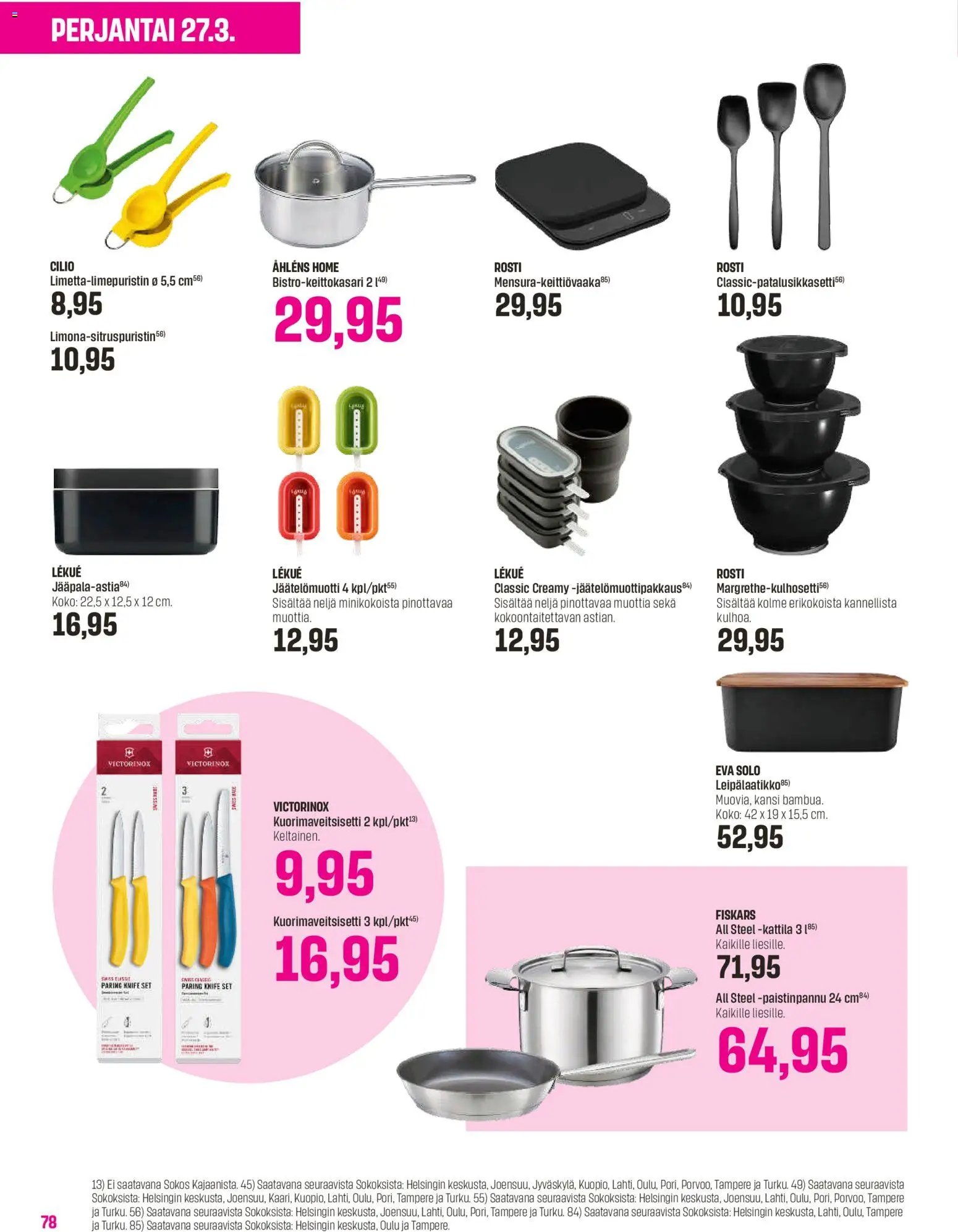 Sokos tarjoukset - Emotion 3plus1