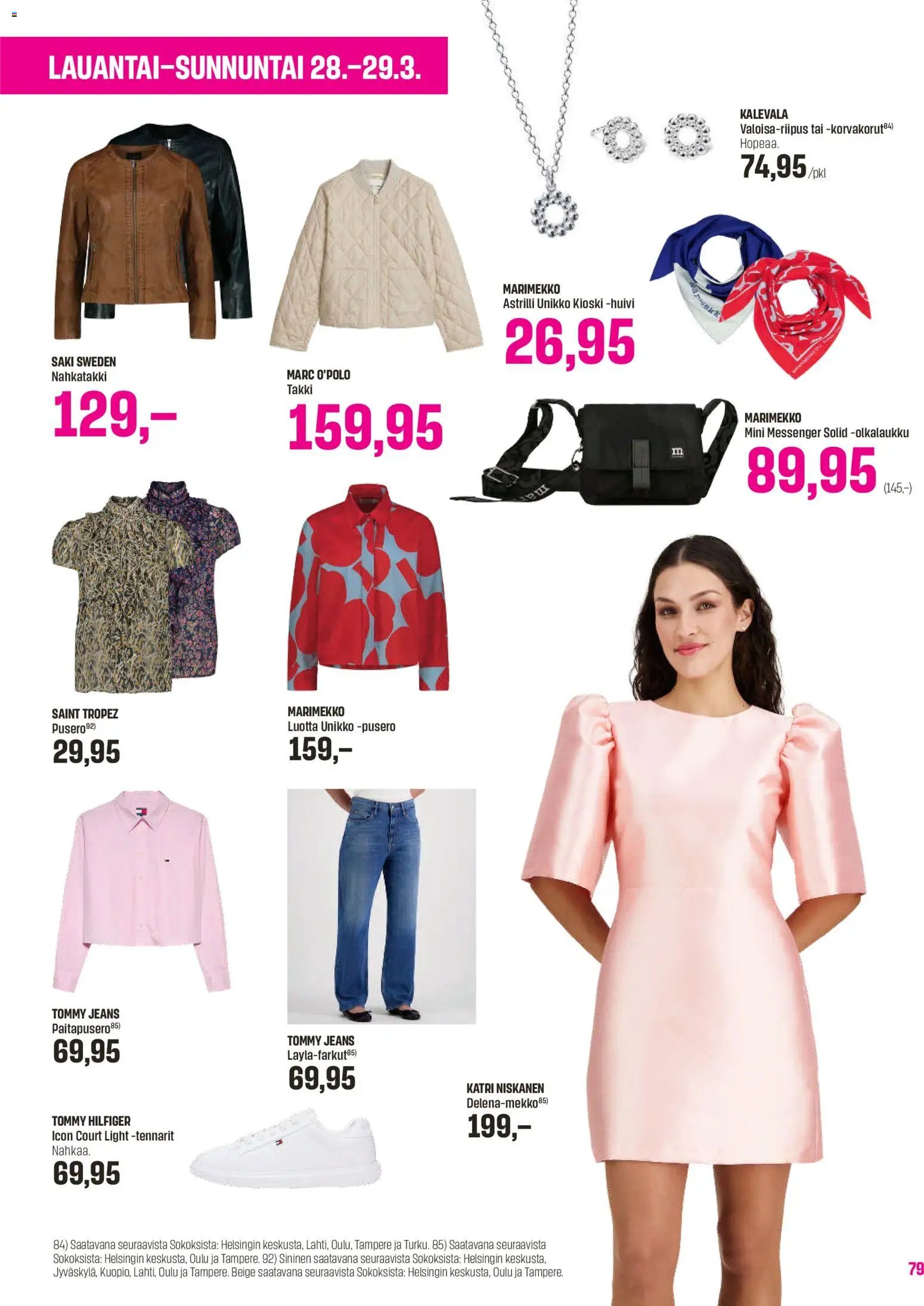 Sokos tarjoukset - Emotion 3plus1