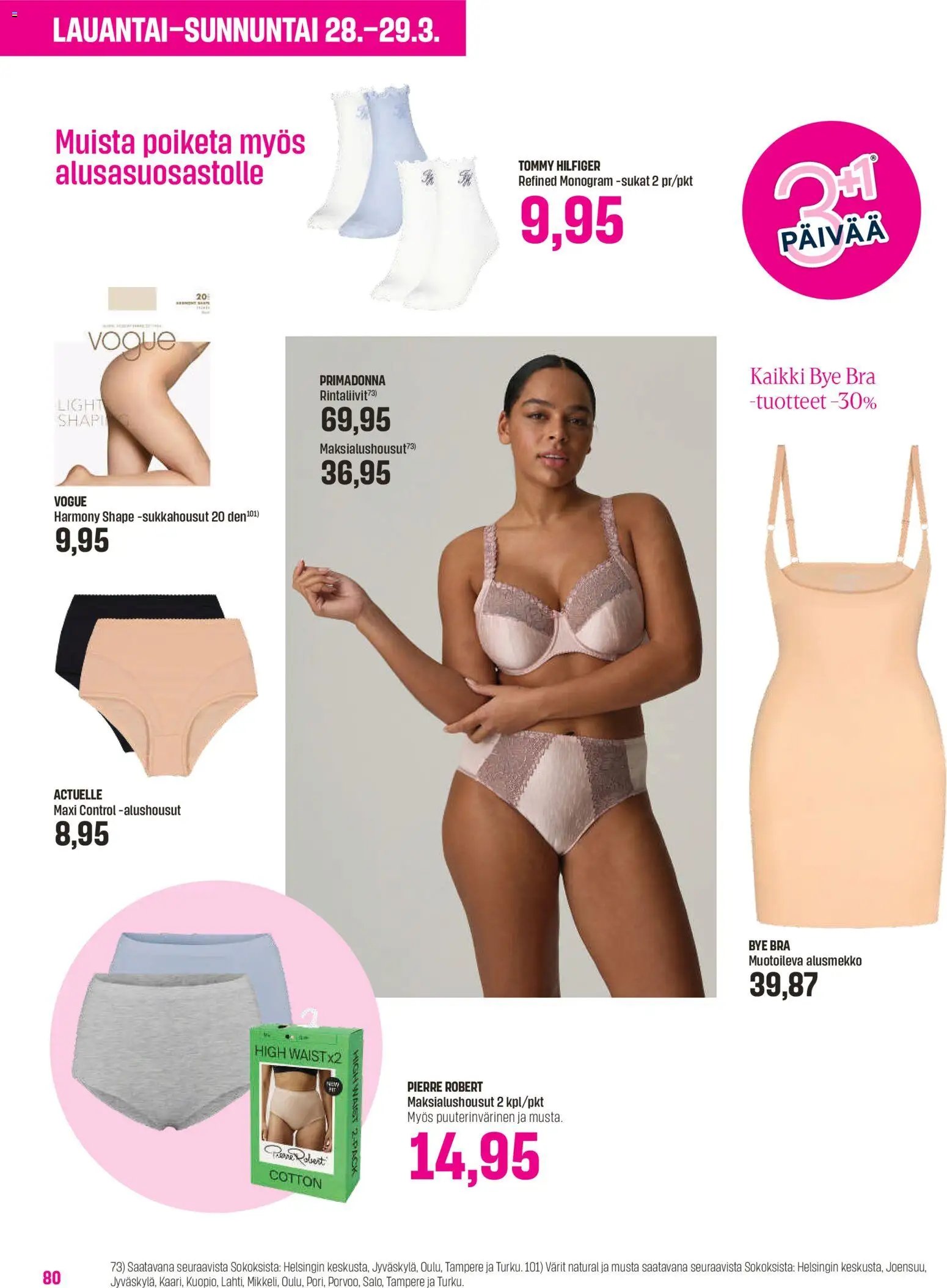 Sokos tarjoukset - Emotion 3plus1