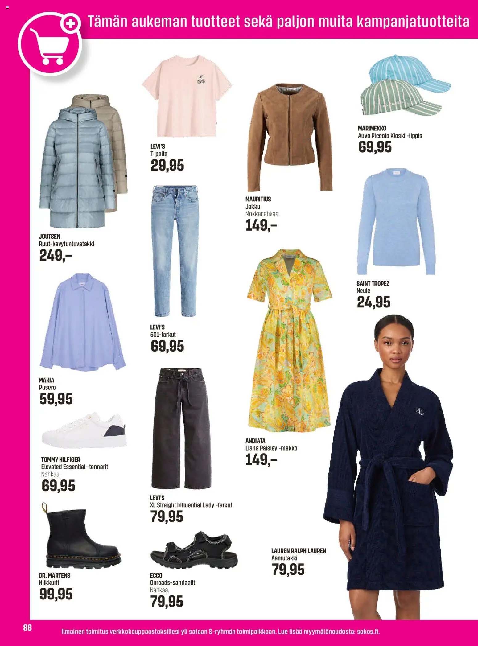 Sokos tarjoukset - Emotion 3plus1