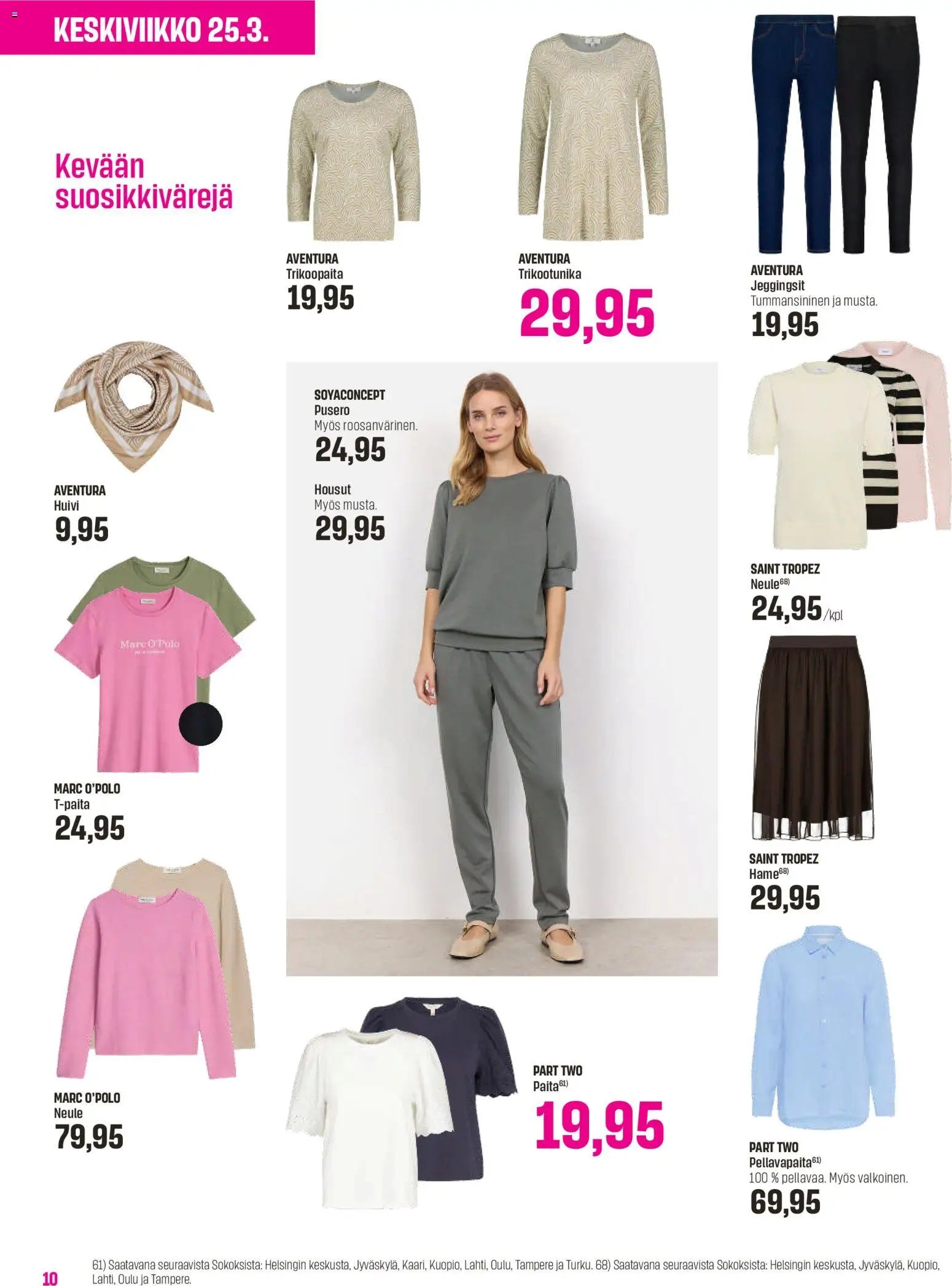 Sokos tarjoukset - Emotion 3plus1