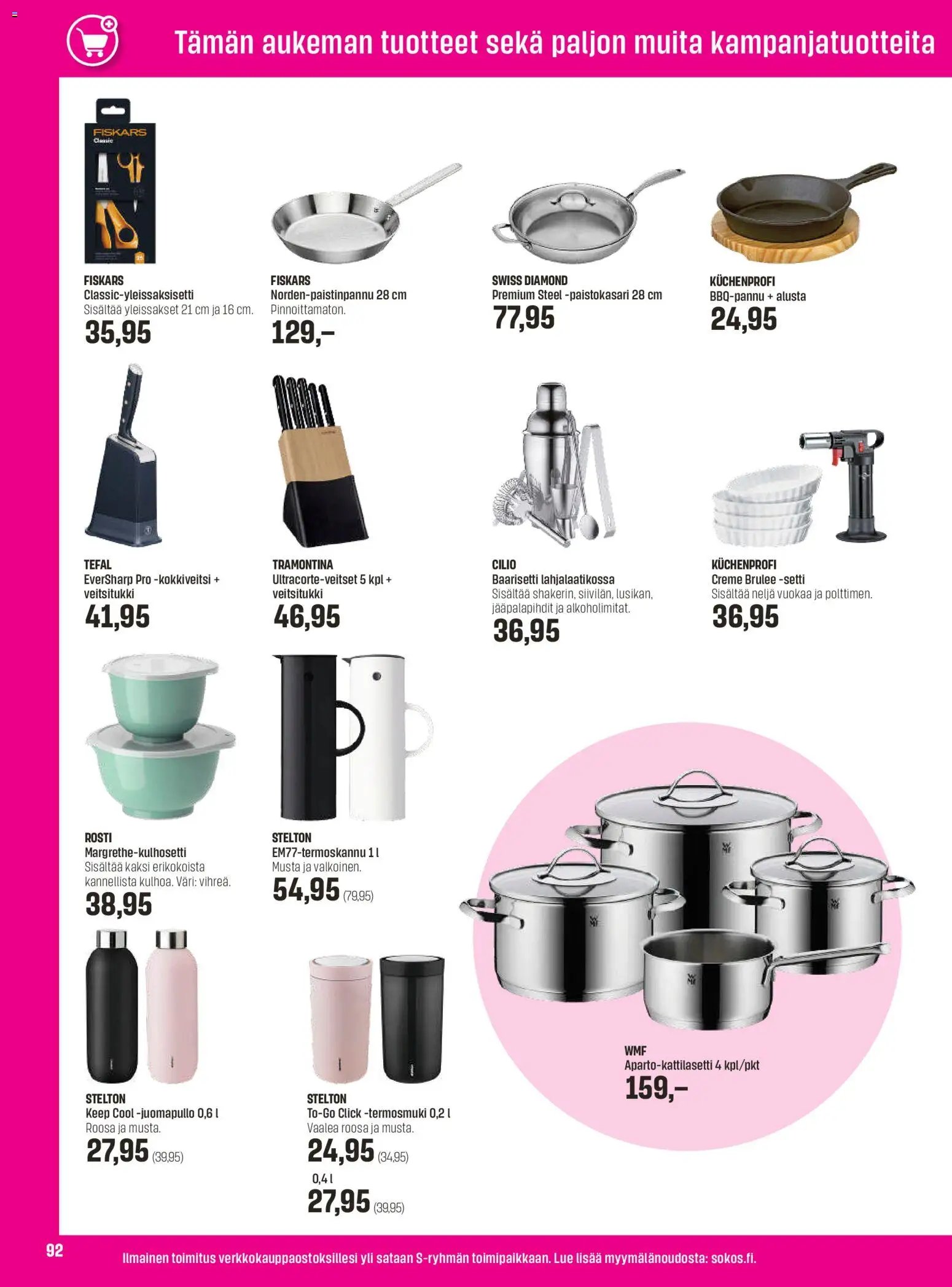 Sokos tarjoukset - Emotion 3plus1