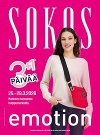 Sokos tarjoukset - Emotion 3plus1