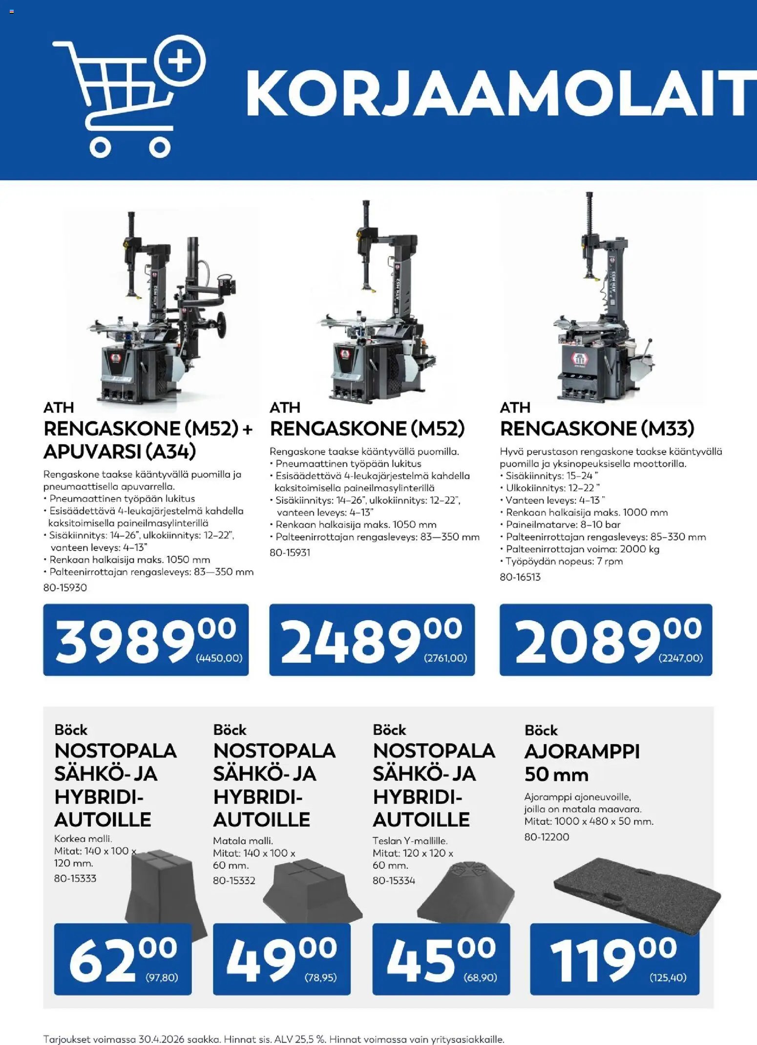 Motonet tarjoukset - Varaosamaailma - Korjaamoposti