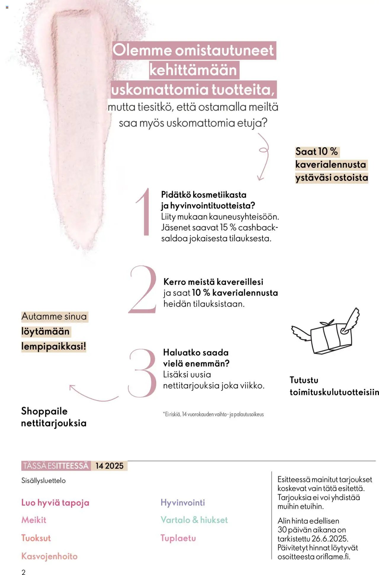 Oriflame - Esite 14 (2025-10-08 - 2025-10-28)