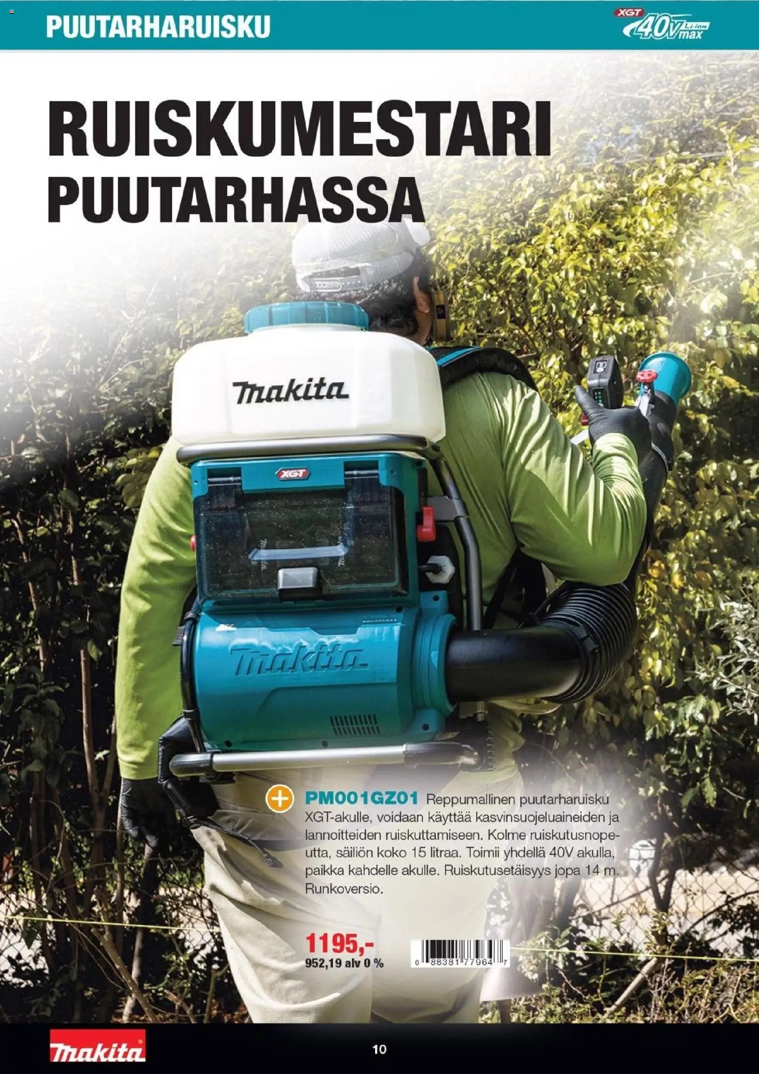 Makita tarjoukset - XGT esite 2026