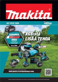 Makita tarjoukset - XGT esite 2026