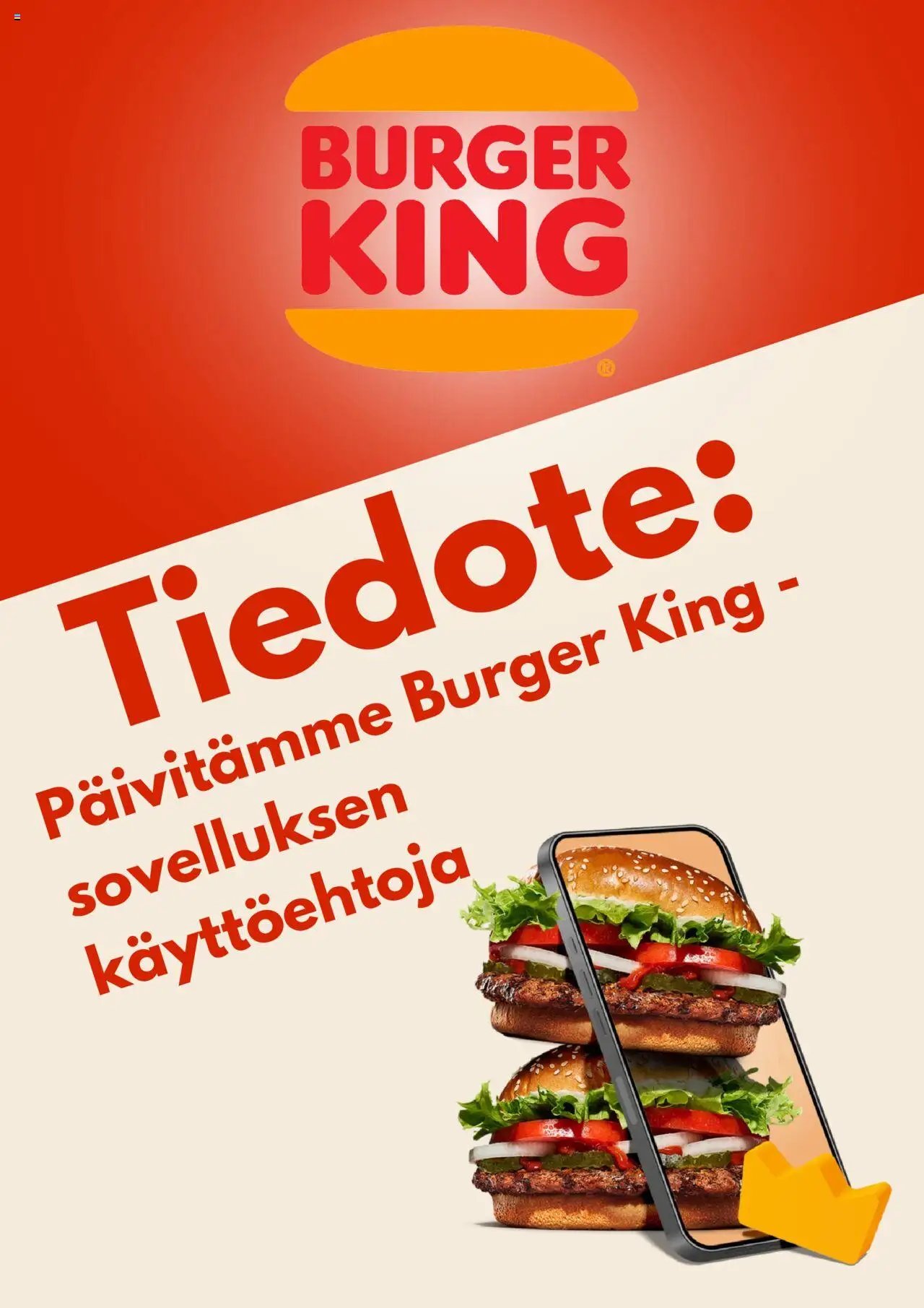 Burger King tarjoukset