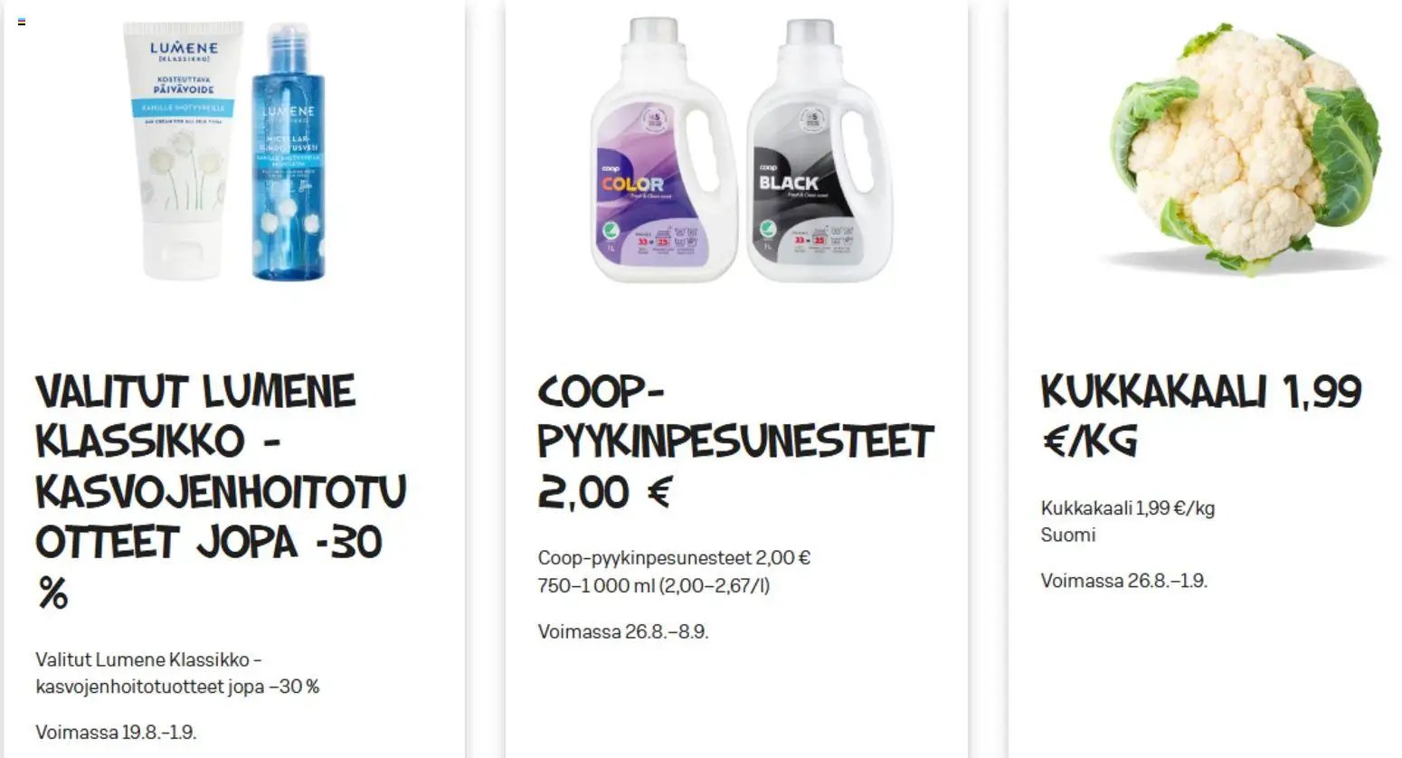 Alepa tarjoukset