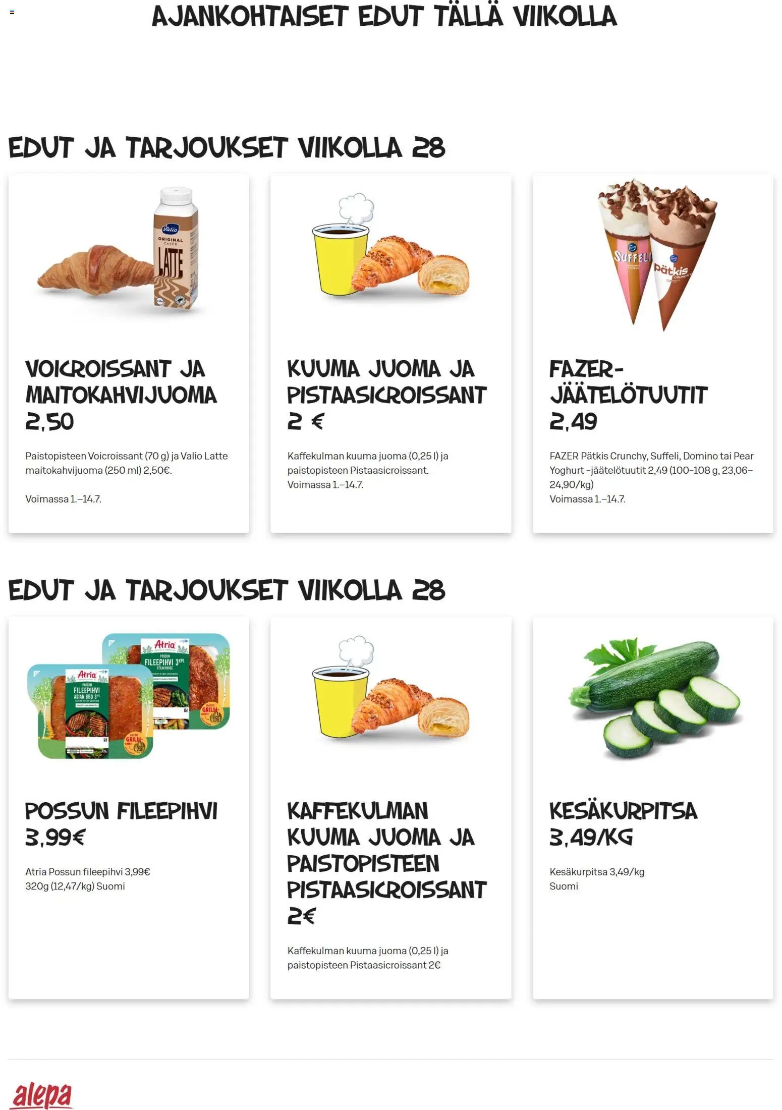 Alepa tarjoukset