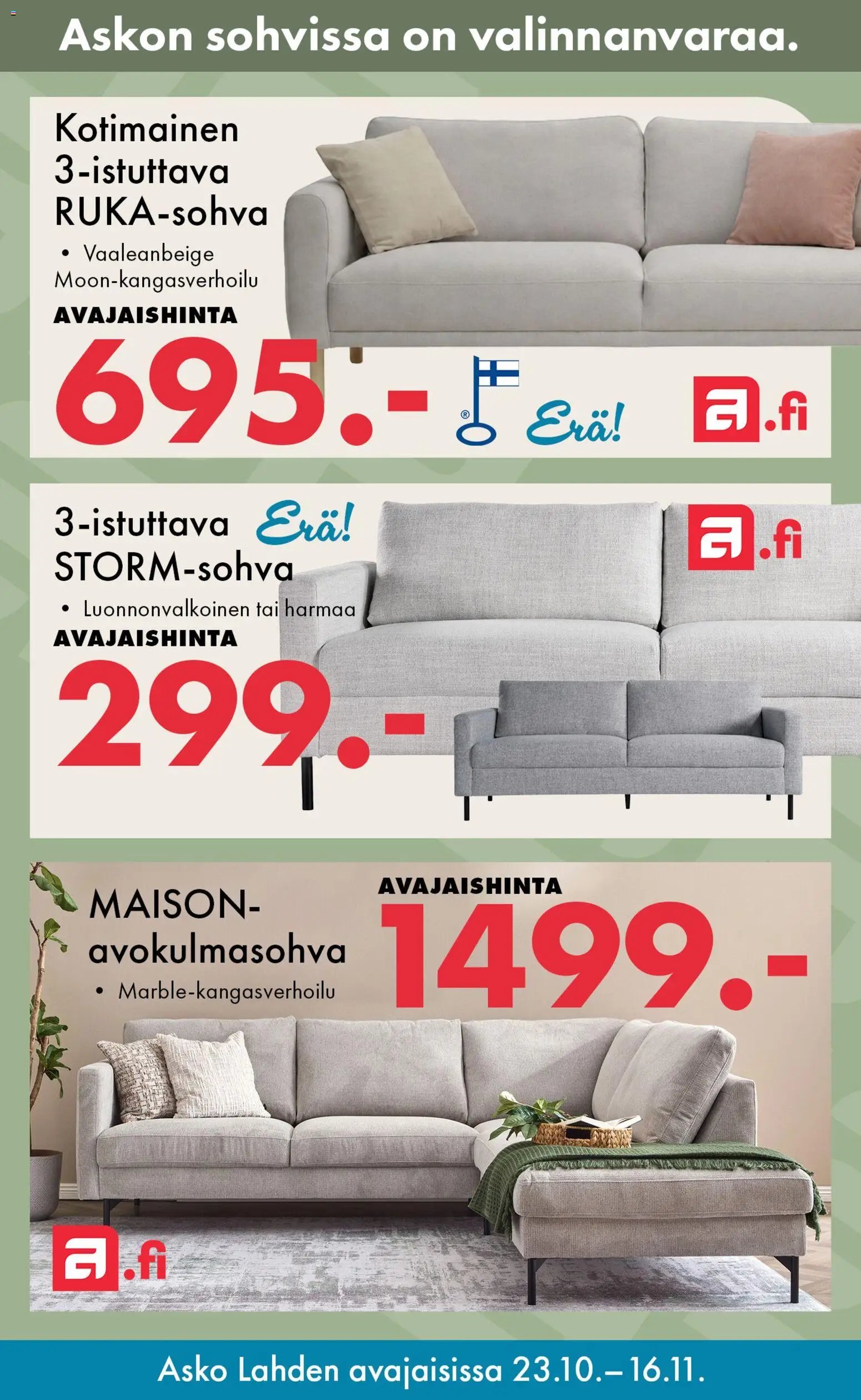 Asko tarjoukset Lahti