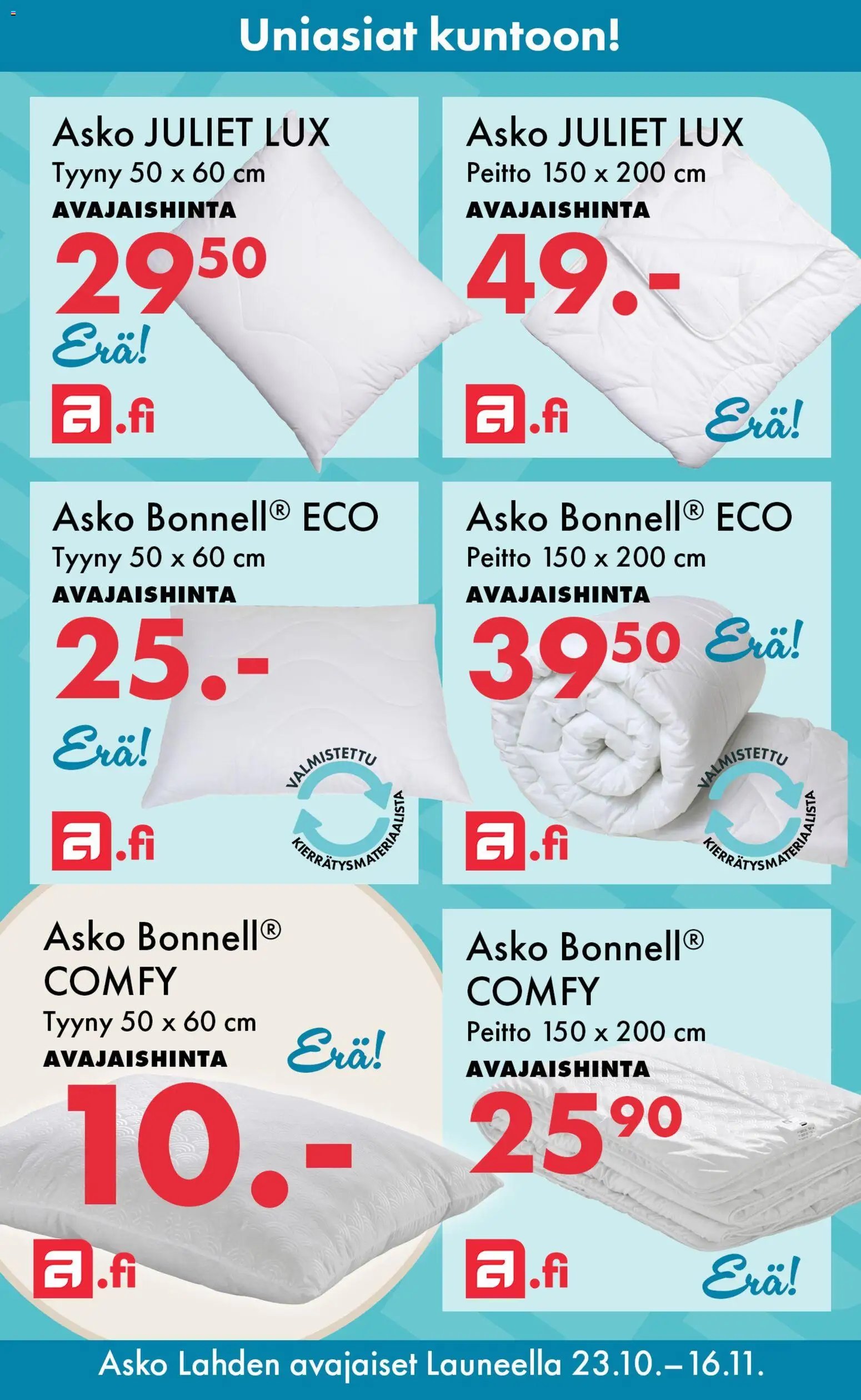 Asko tarjoukset Lahti