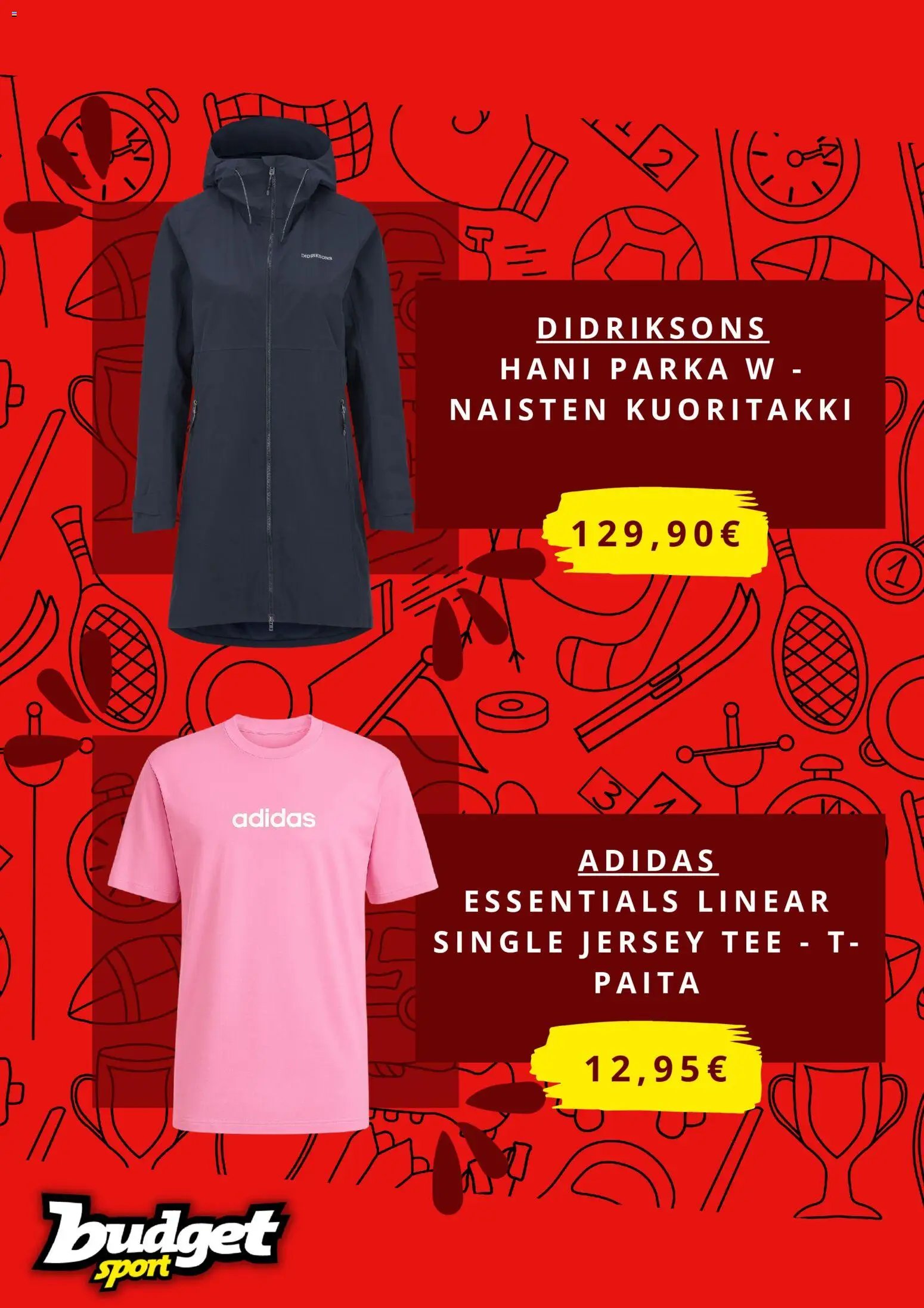 Budget Sport tarjoukset