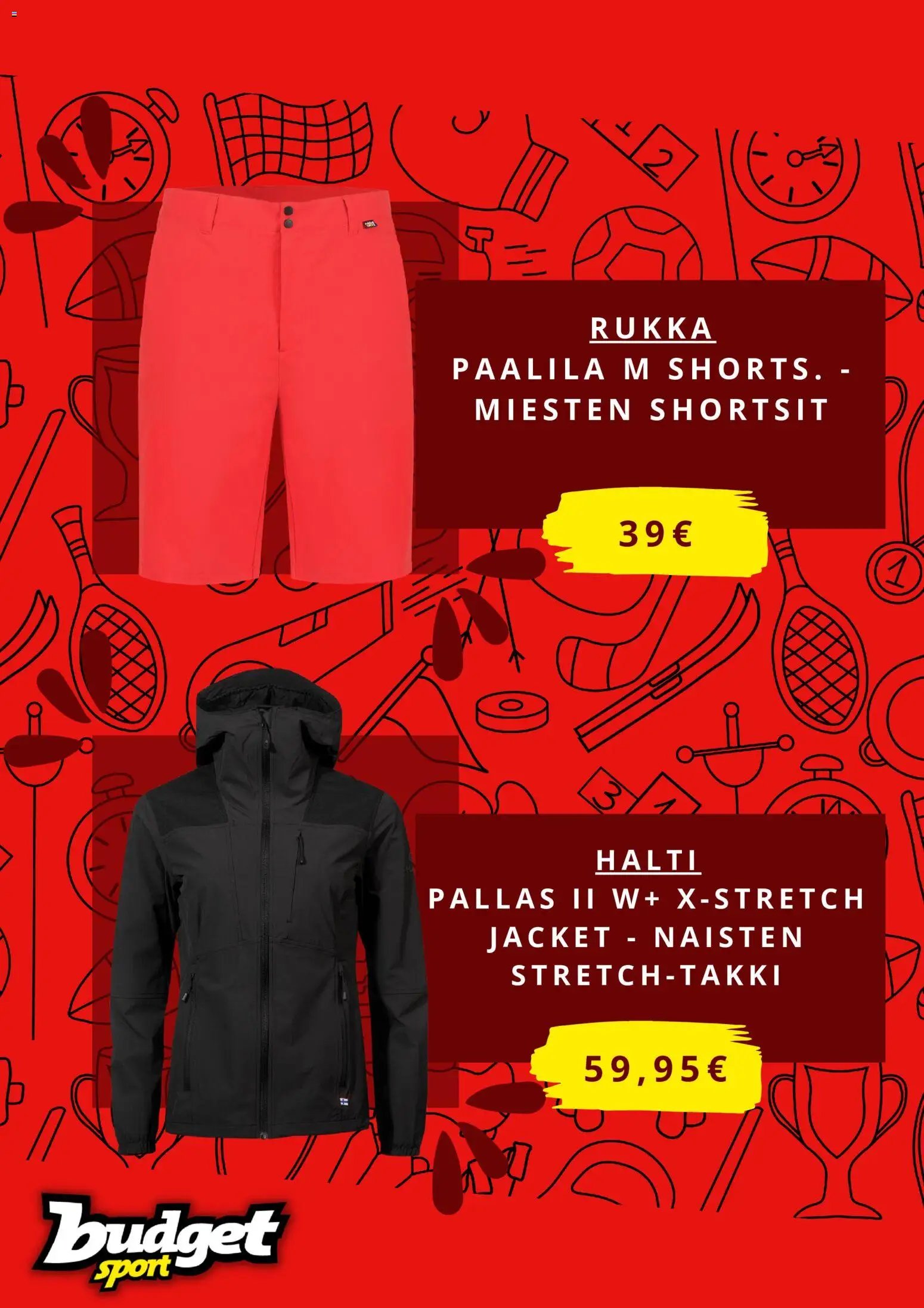 Budget Sport tarjoukset