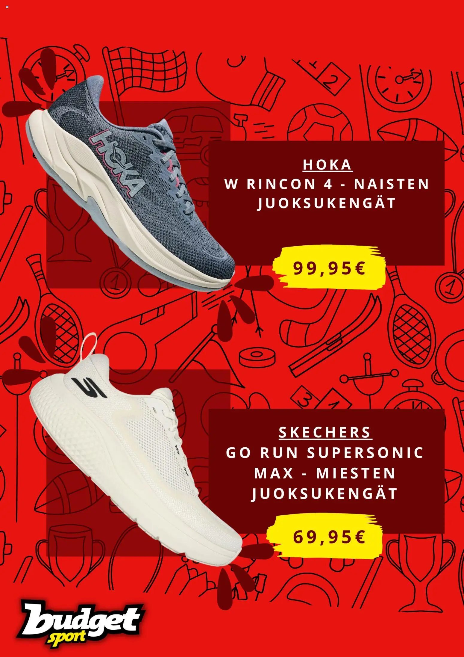 Budget Sport tarjoukset
