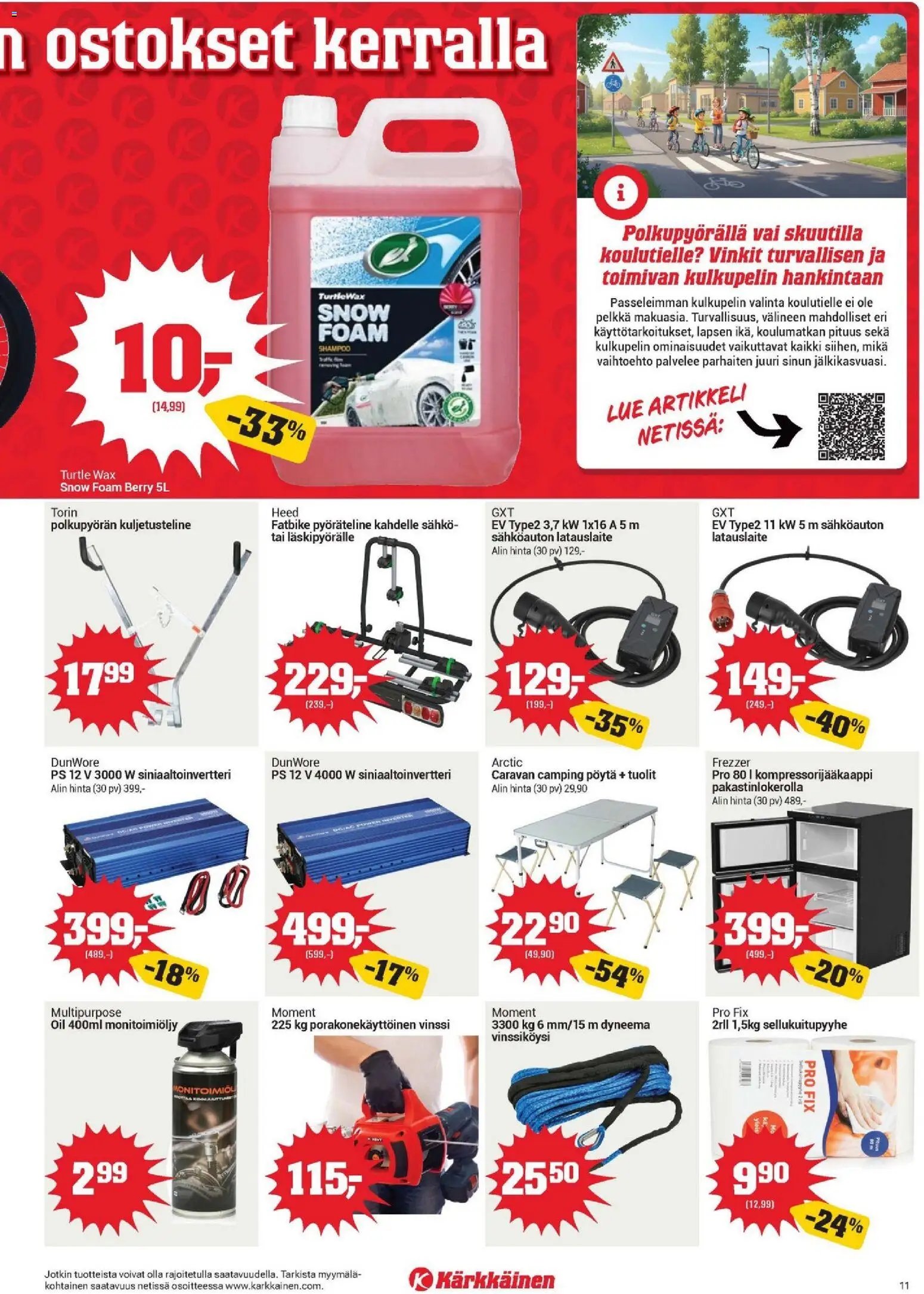Kärkkäinen tarjoukset