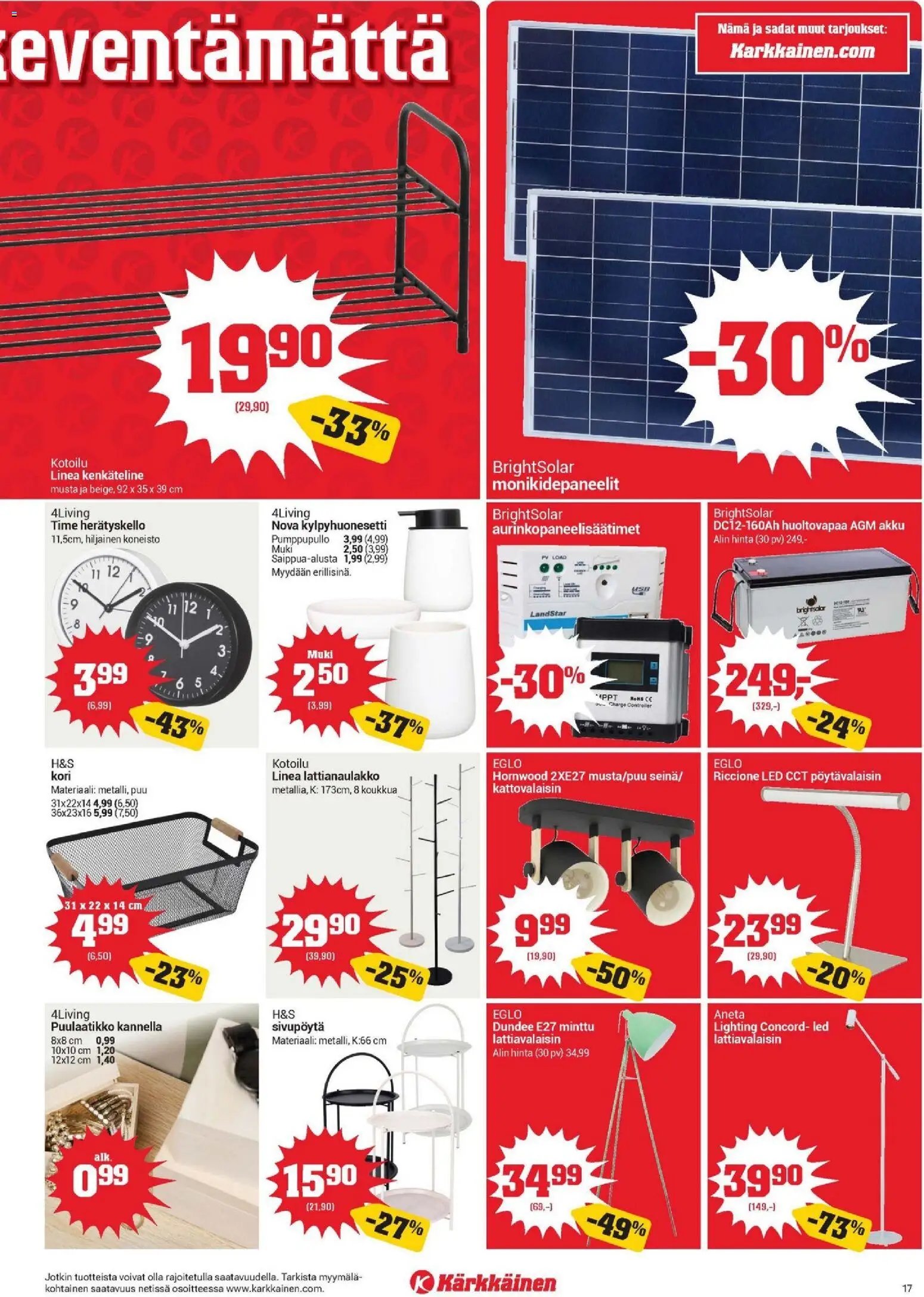 Kärkkäinen tarjoukset