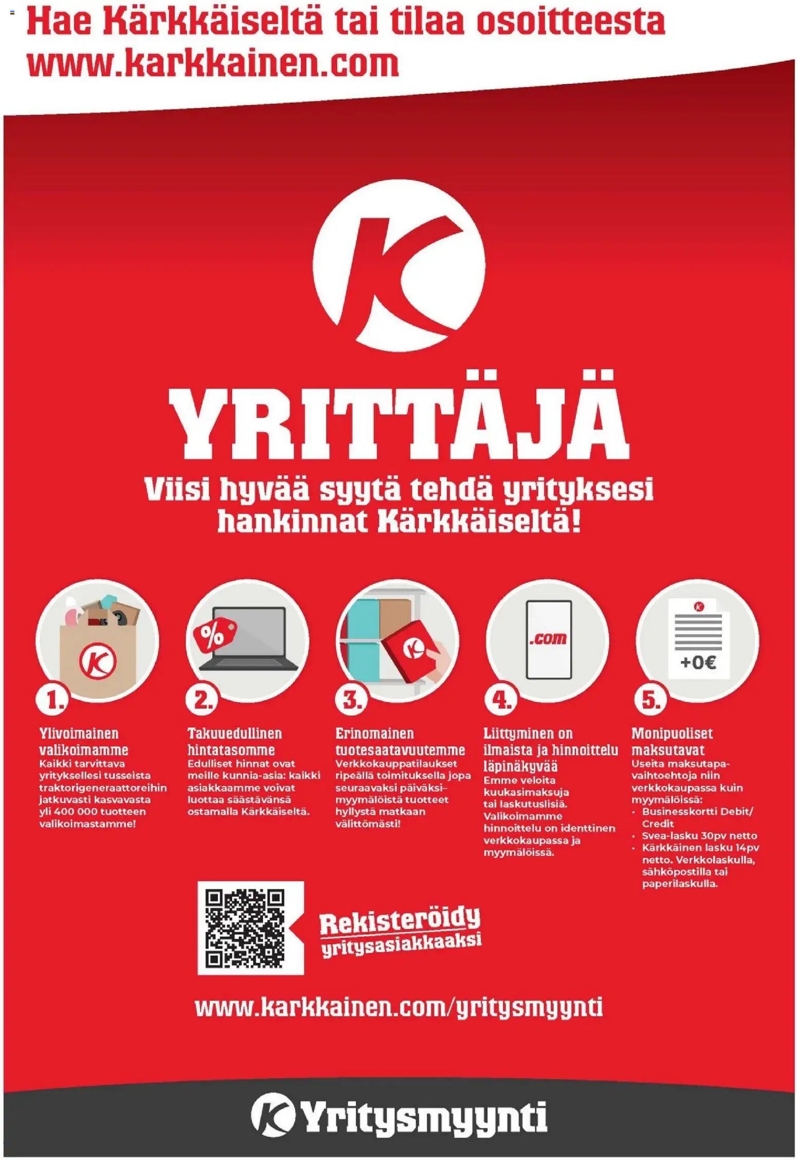 Kärkkäinen tarjoukset