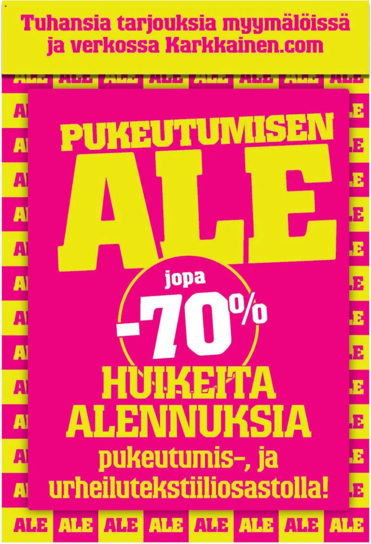 Kärkkäinen tarjoukset