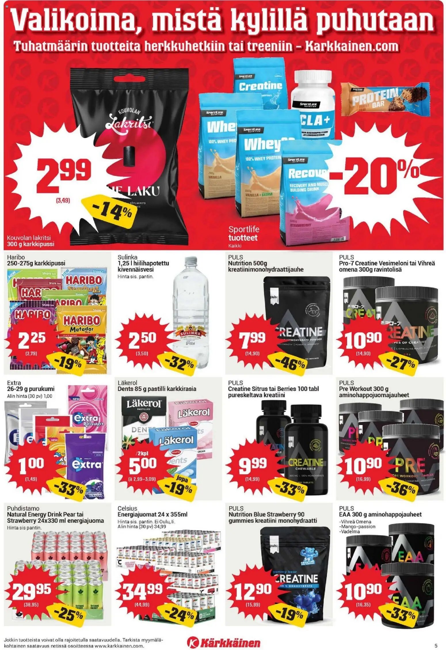 Kärkkäinen tarjoukset