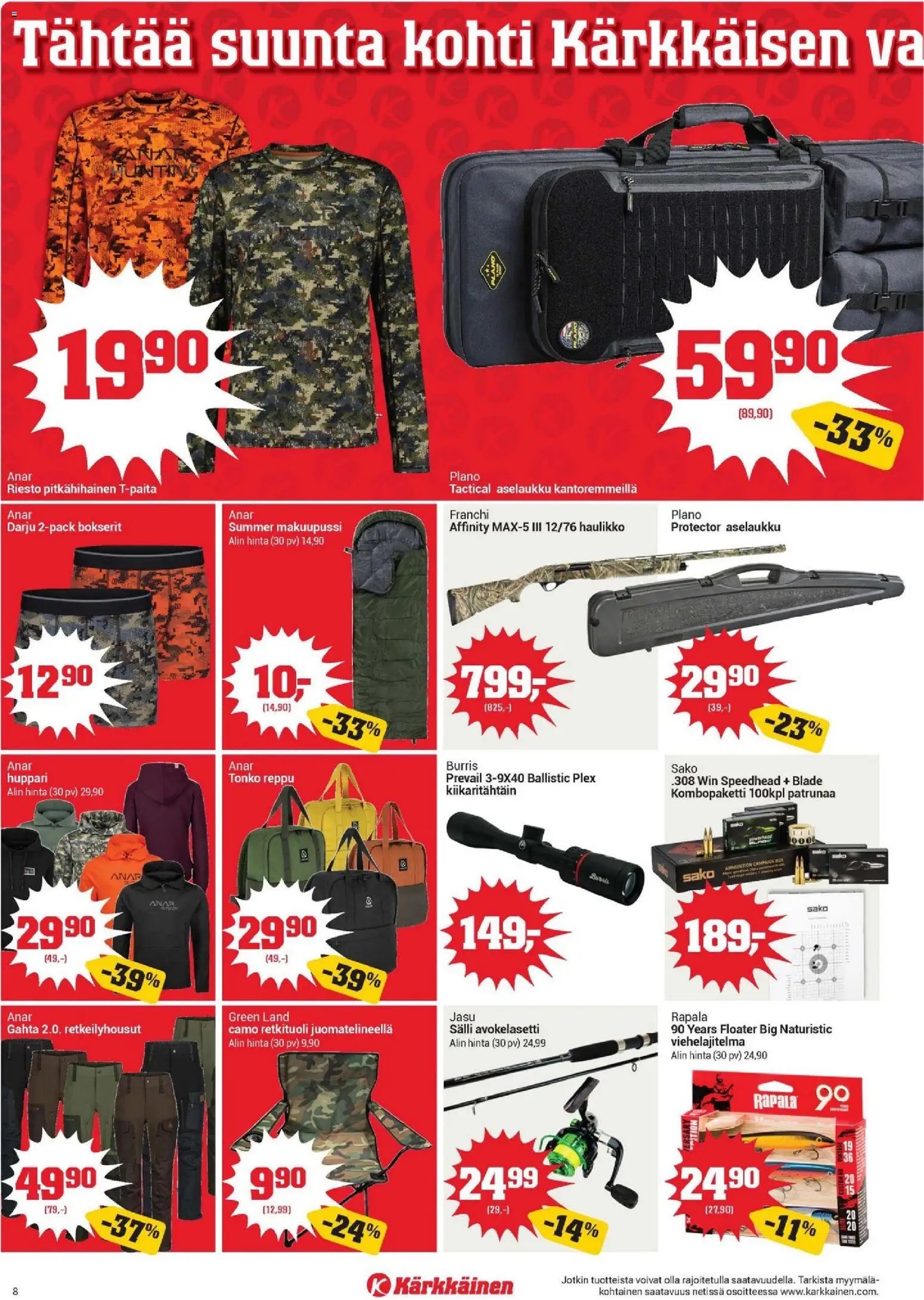 Kärkkäinen tarjoukset