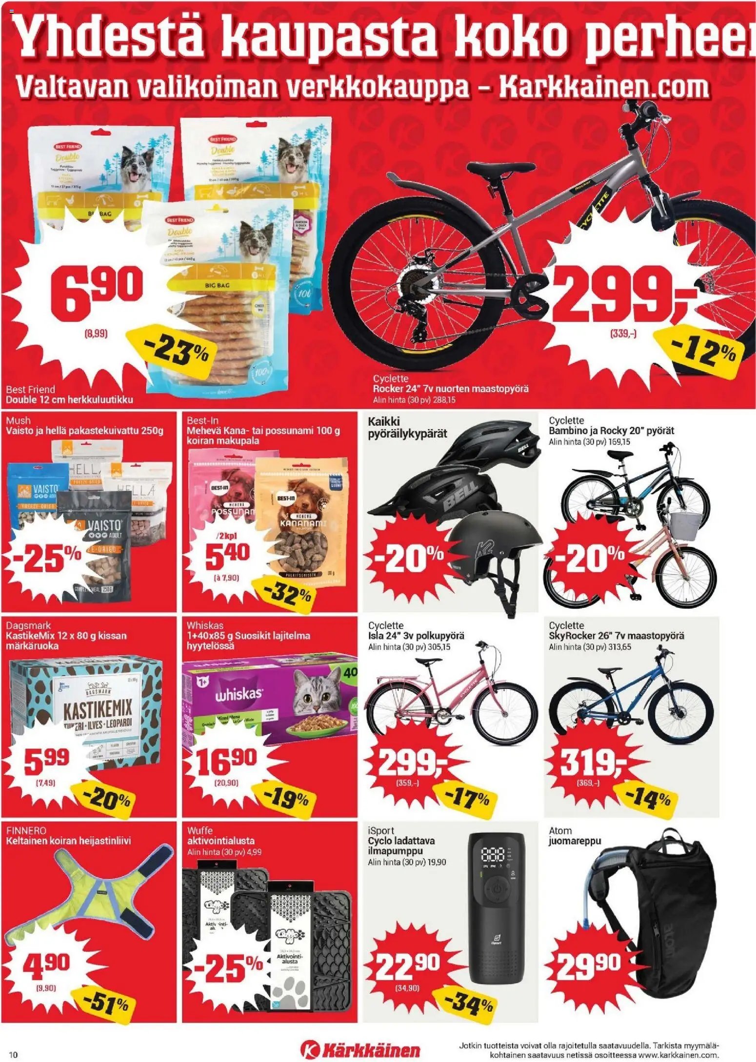 Kärkkäinen tarjoukset