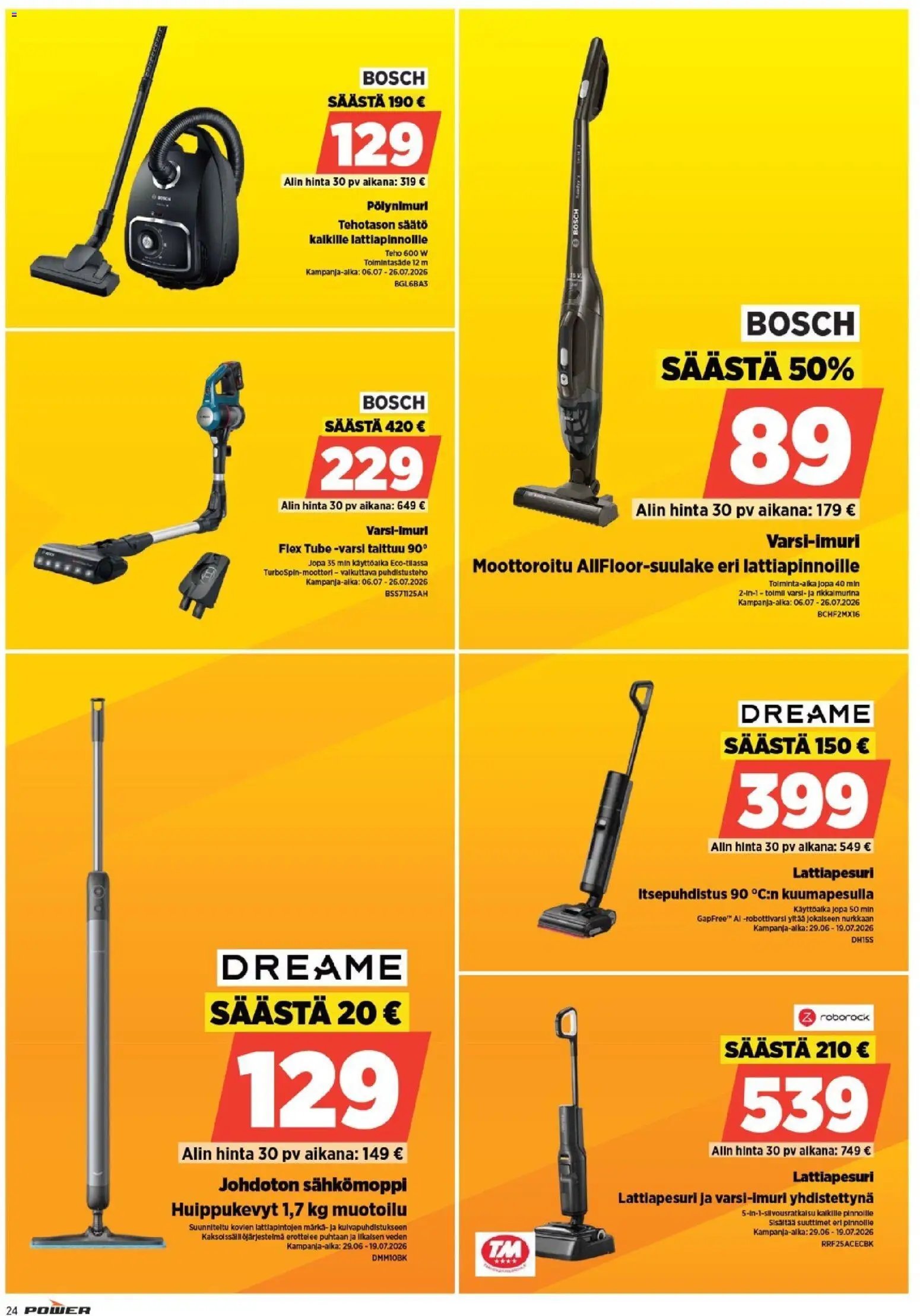 Power tarjoukset