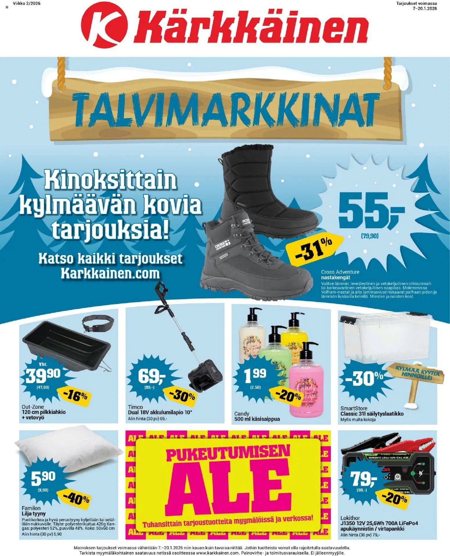 Kärkkäinen tarjoukset