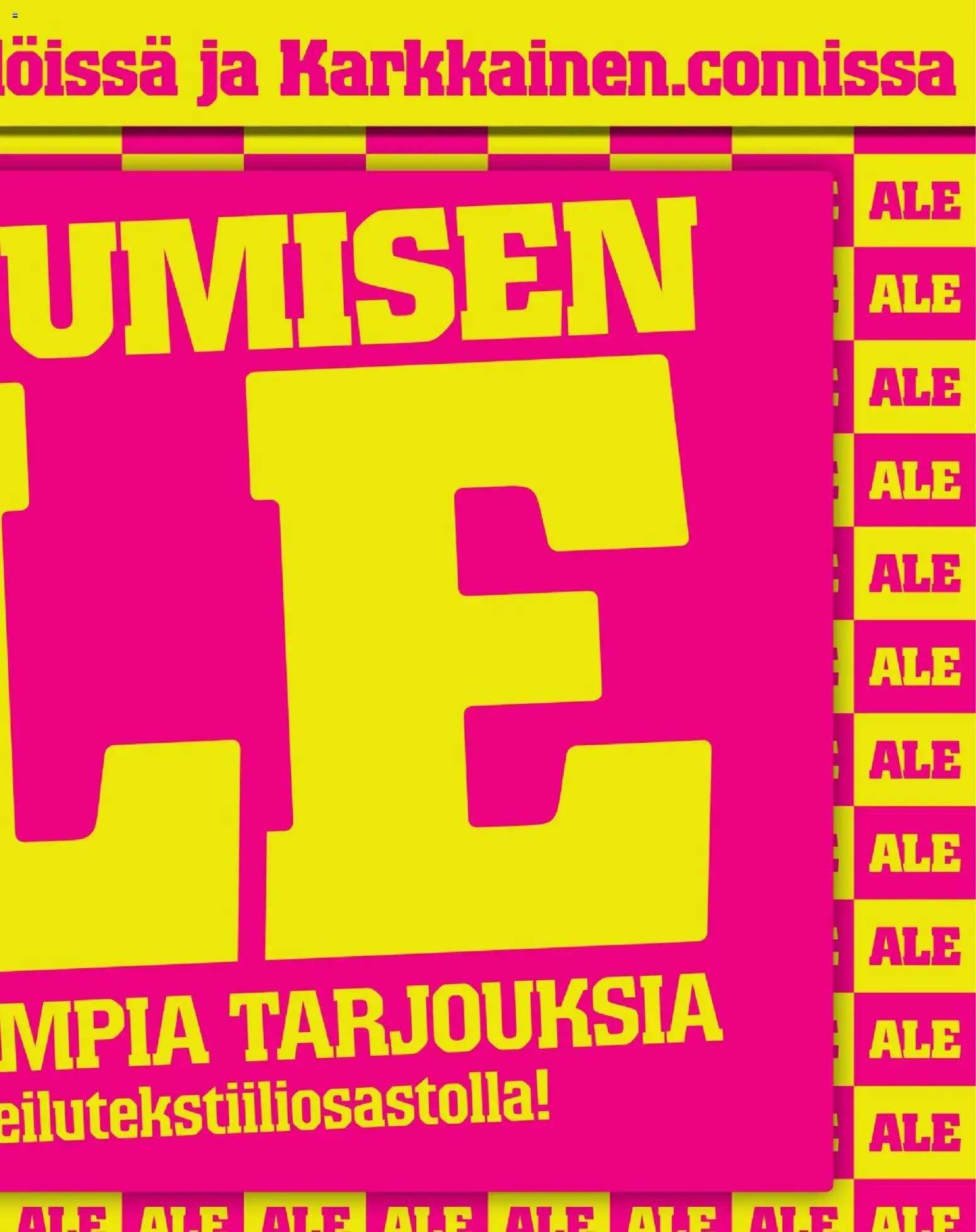 Kärkkäinen tarjoukset