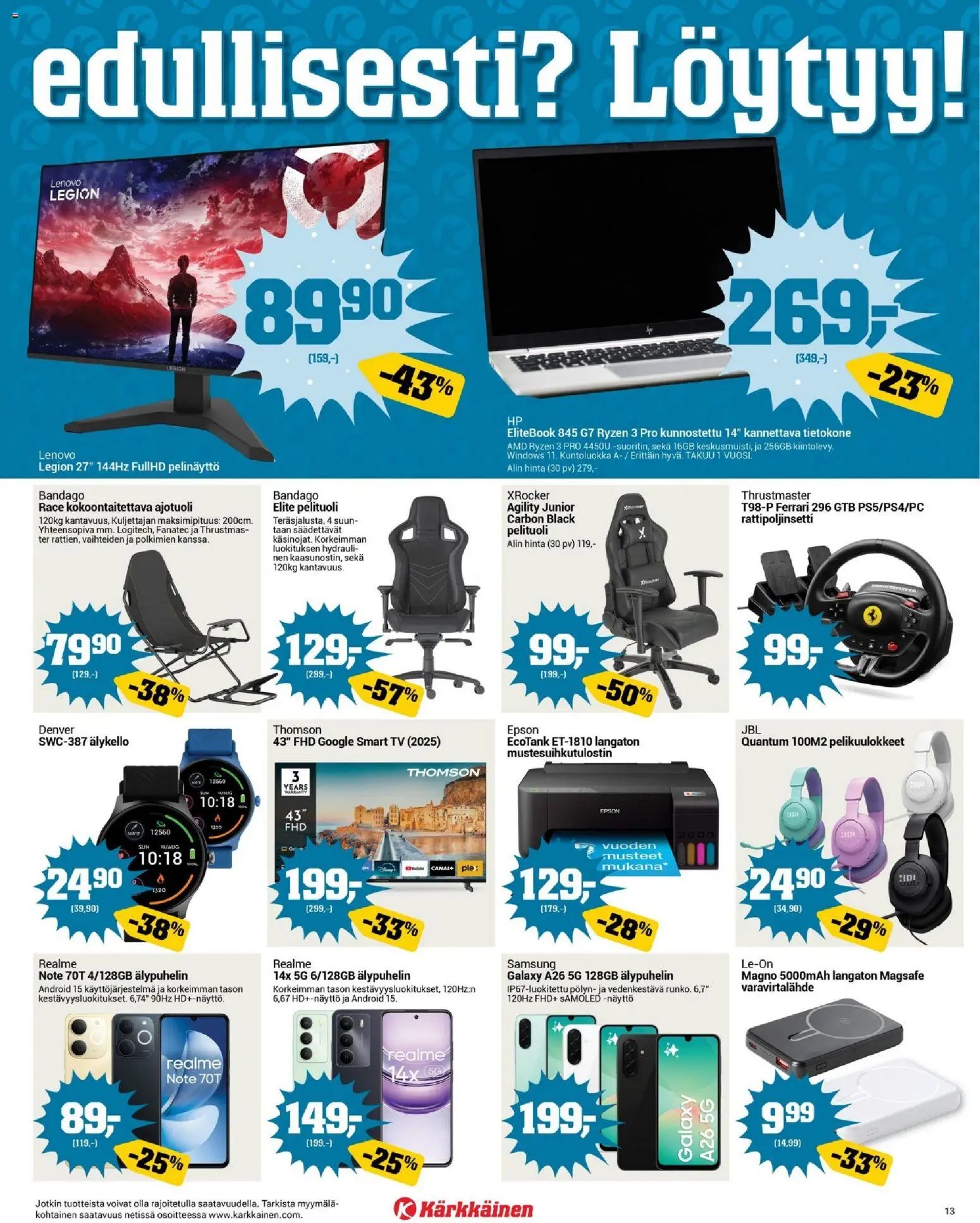 Kärkkäinen tarjoukset