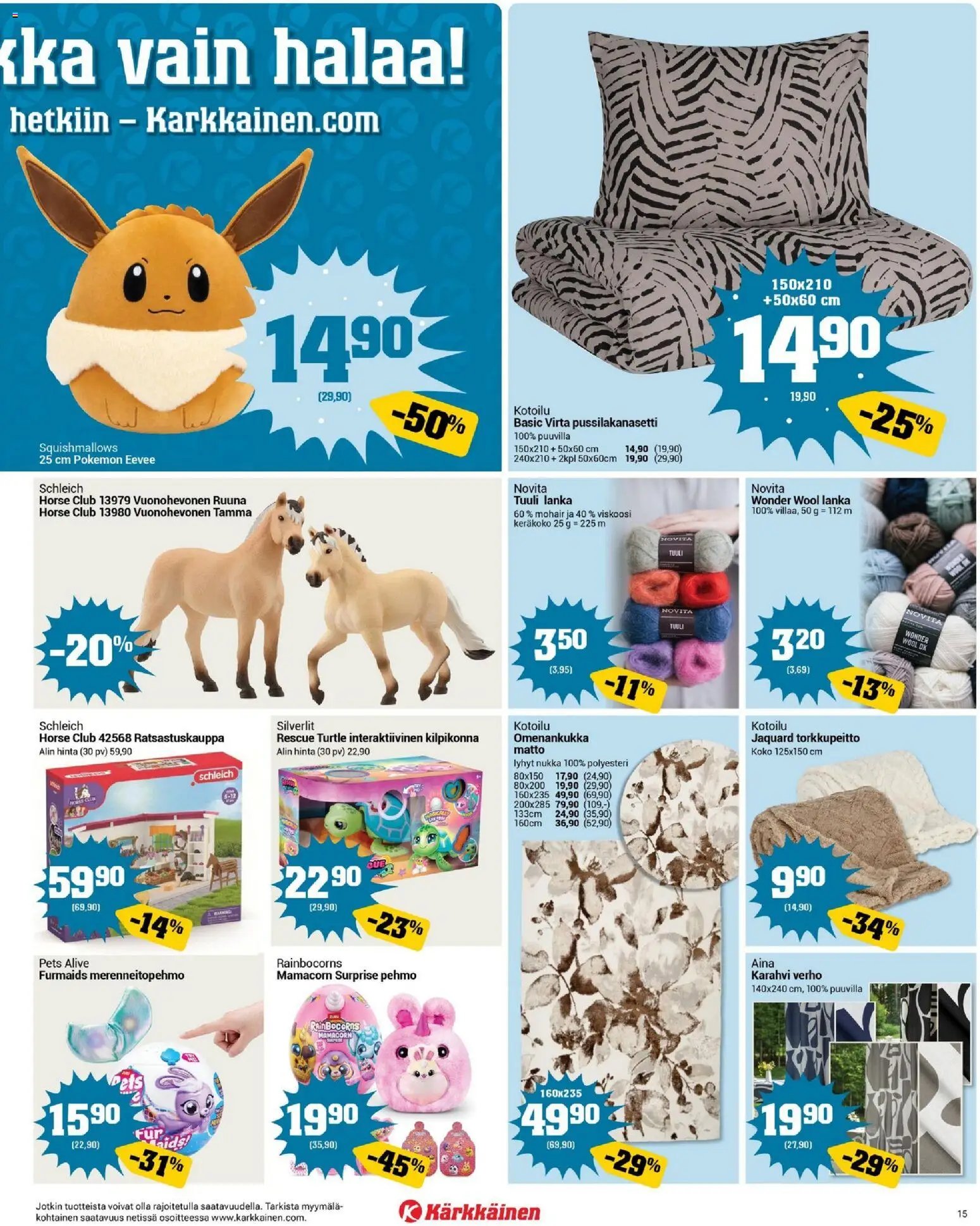 Kärkkäinen tarjoukset