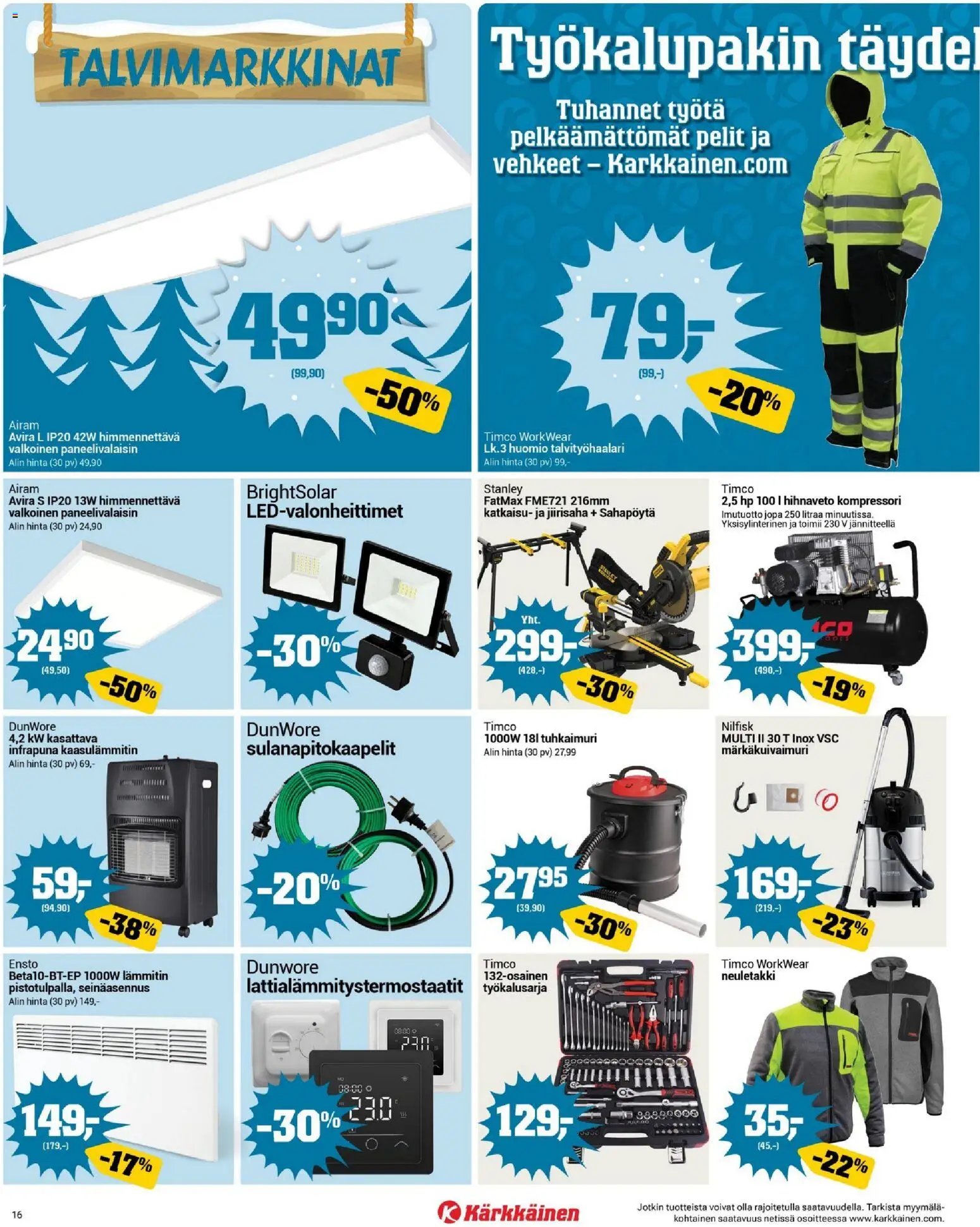 Kärkkäinen tarjoukset