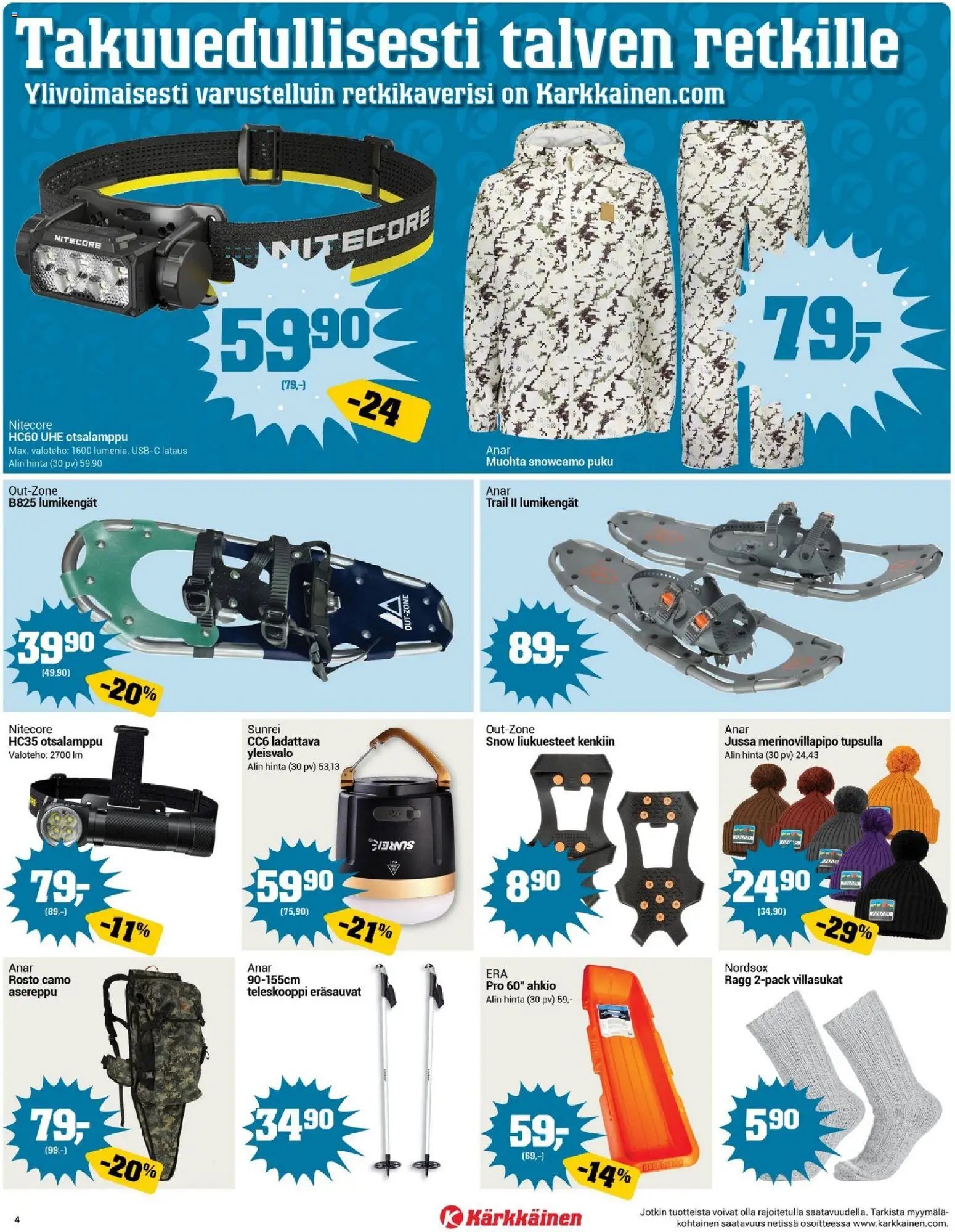 Kärkkäinen tarjoukset