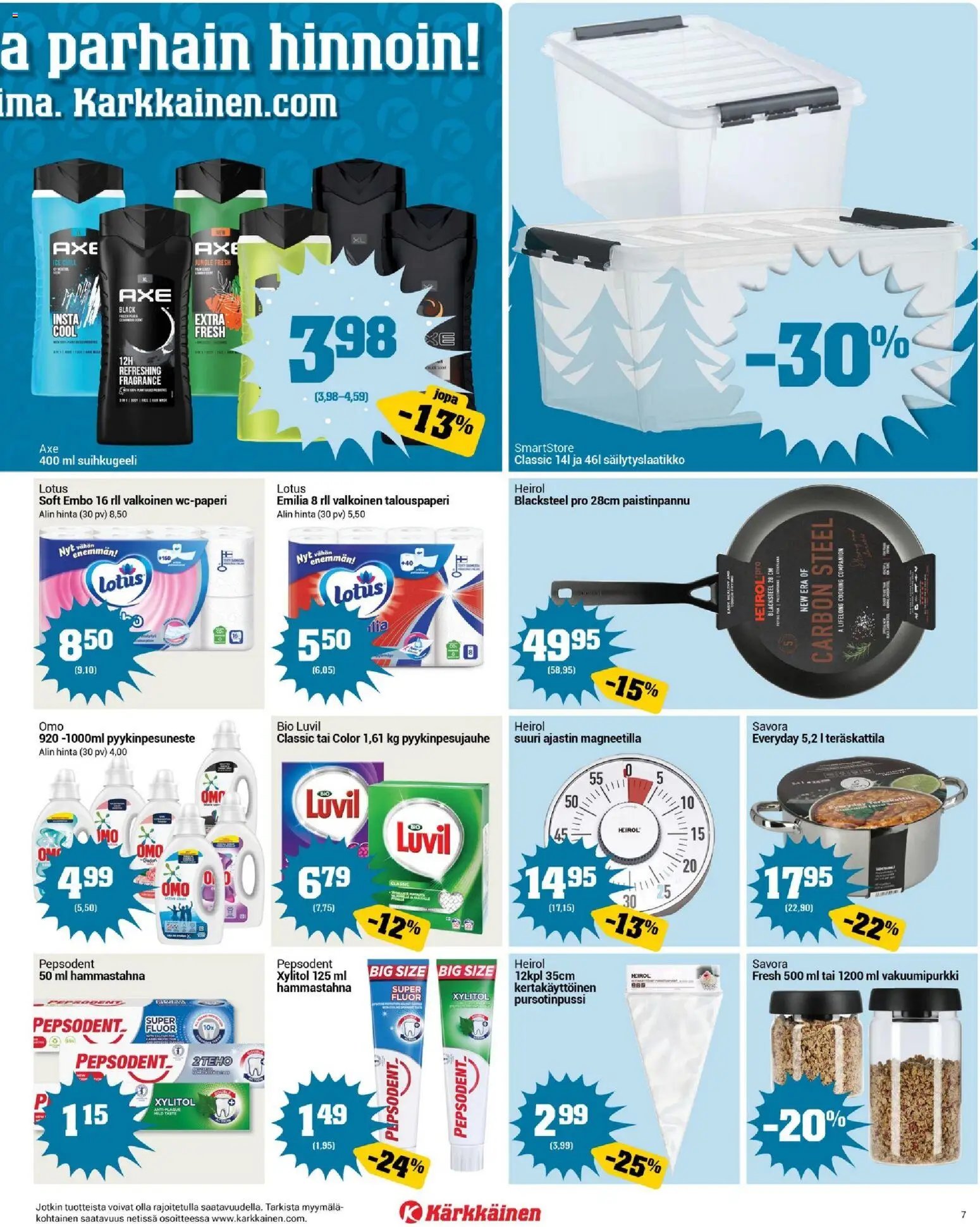 Kärkkäinen tarjoukset