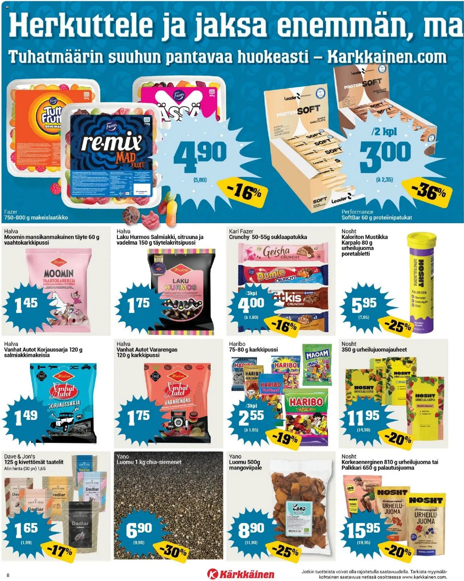 Kärkkäinen tarjoukset