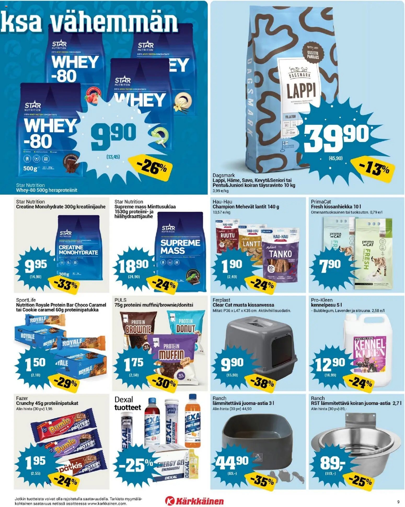 Kärkkäinen tarjoukset